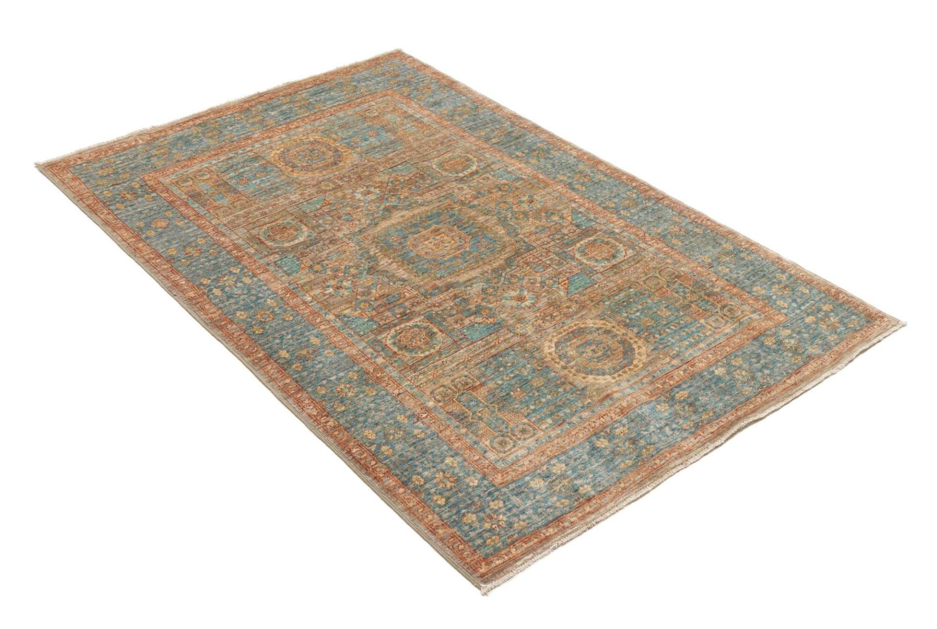 Mamluk Pakistani Rug — hand-knotted, 102 × 153 cm, Wool