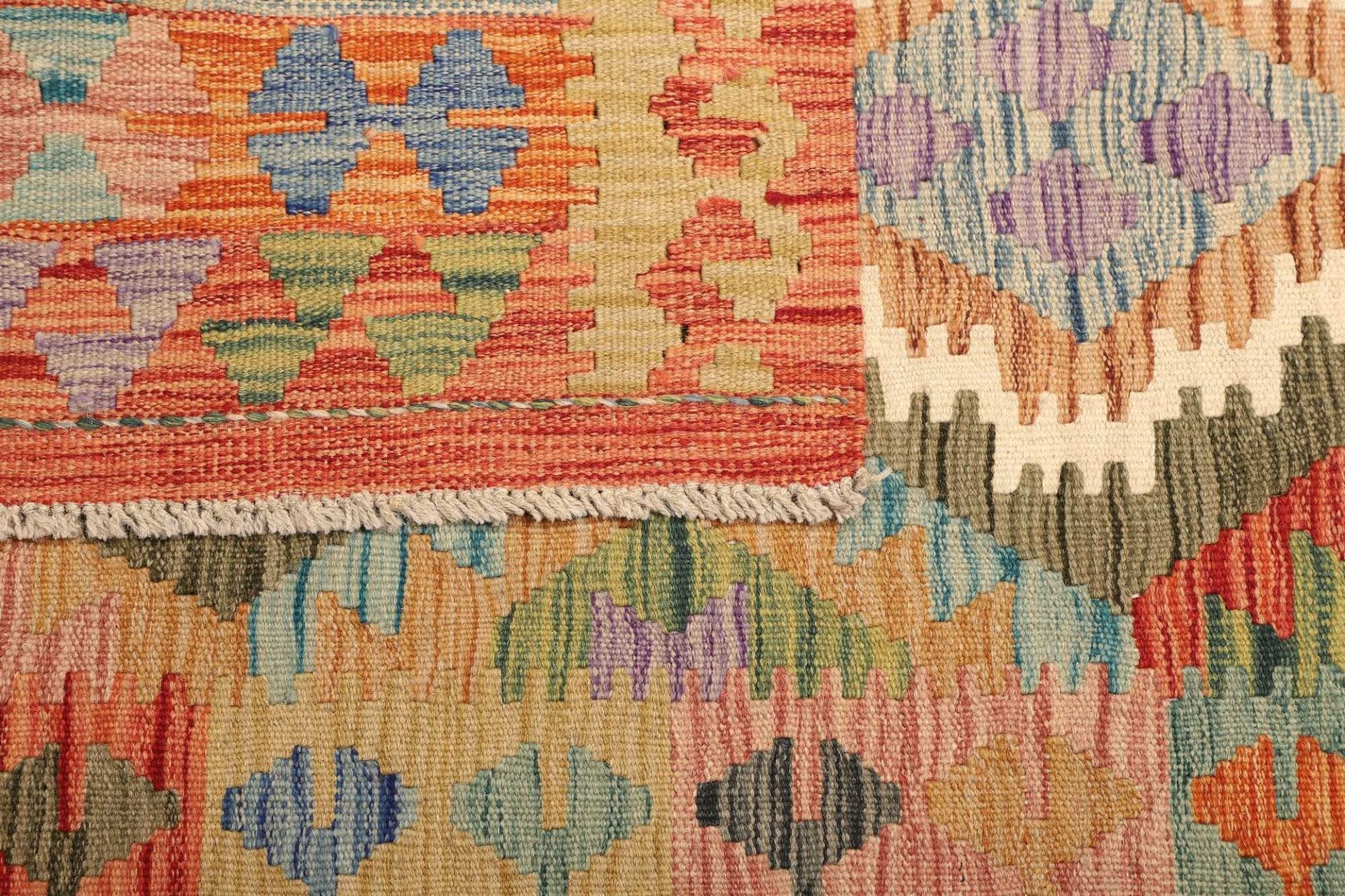 kelim-teppich-107-x-153-cm-aus-schurwolle-handgewebt-rustikal-4 Kilim Pakistani Rug 107 × 153 cm, Wool, hand-woven