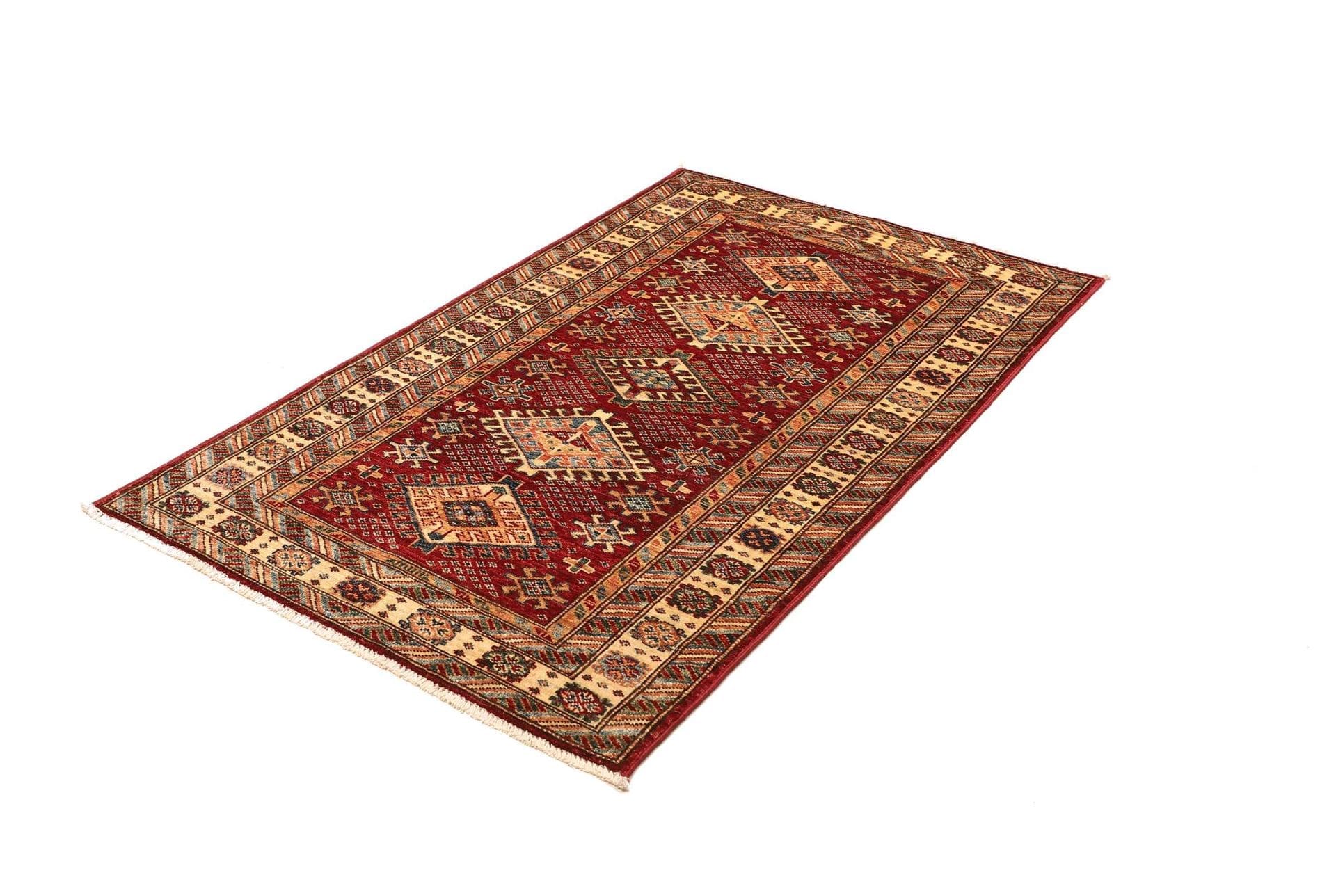 Kazak Pakistani Rug — hand-knotted, 97 × 151 cm, Wool