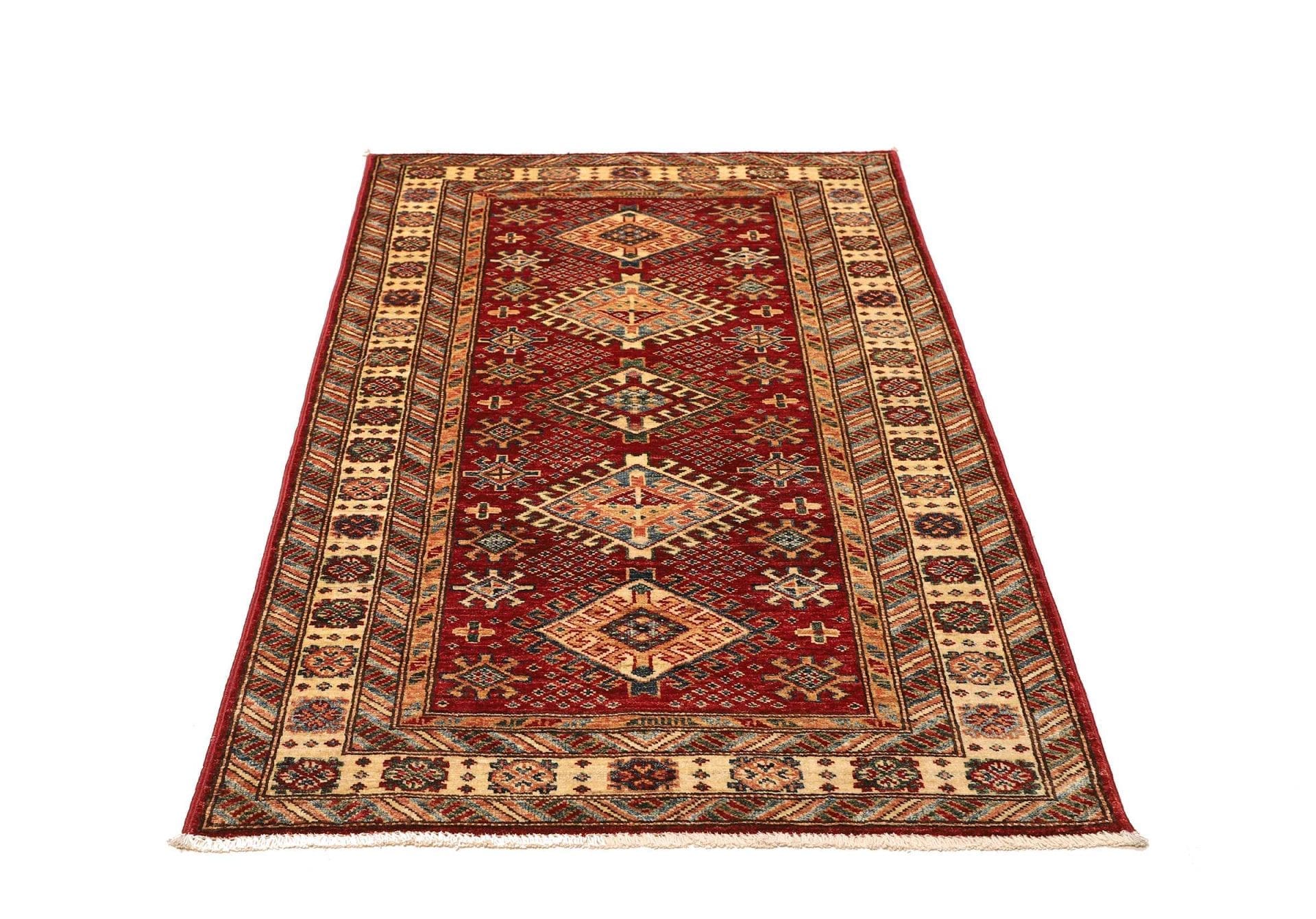 Kazak Pakistani Rug — hand-knotted, 97 × 151 cm, Wool