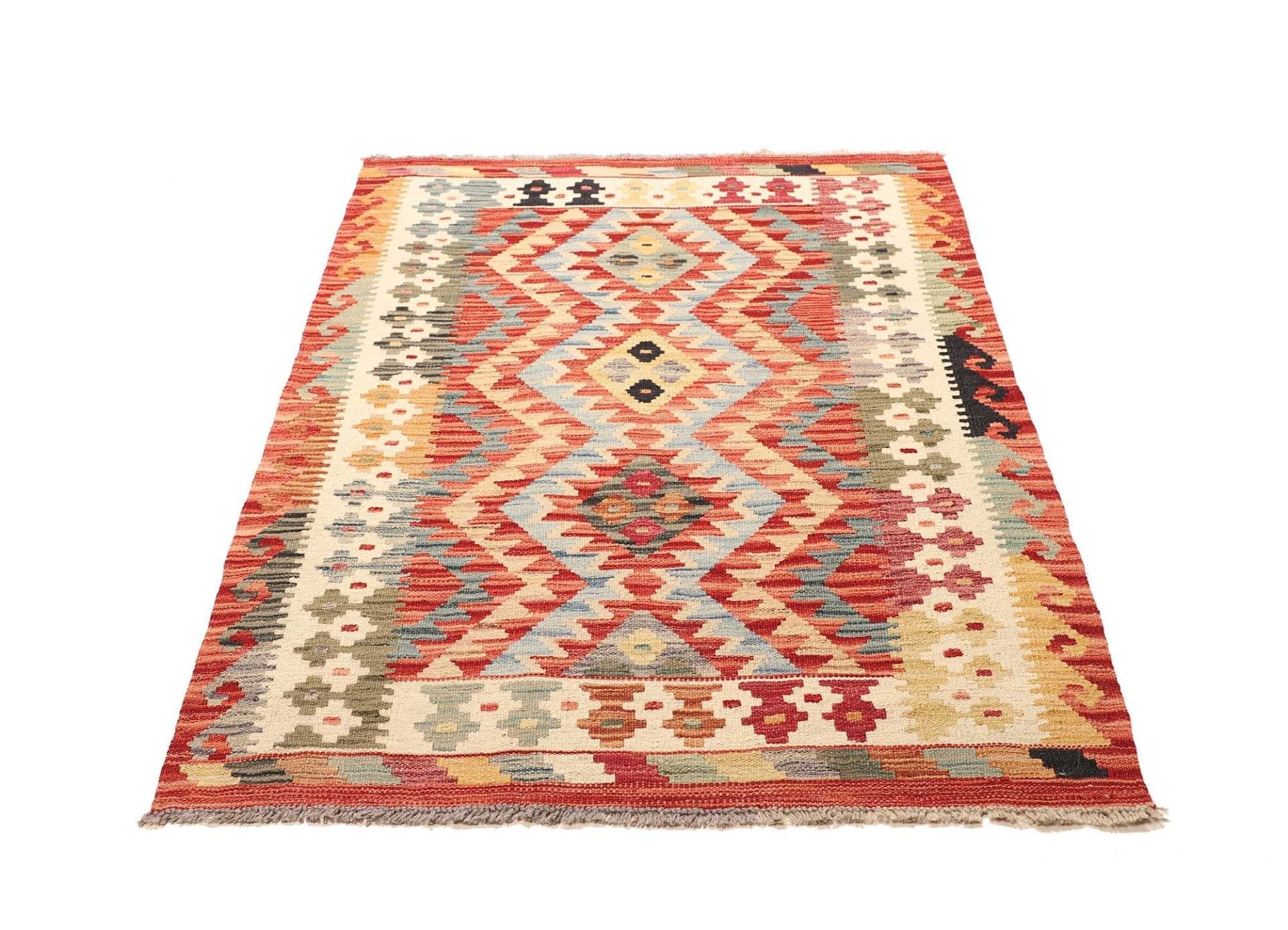 Kilim Pakistani Rug 104 × 147 cm, Wool, hand-woven
