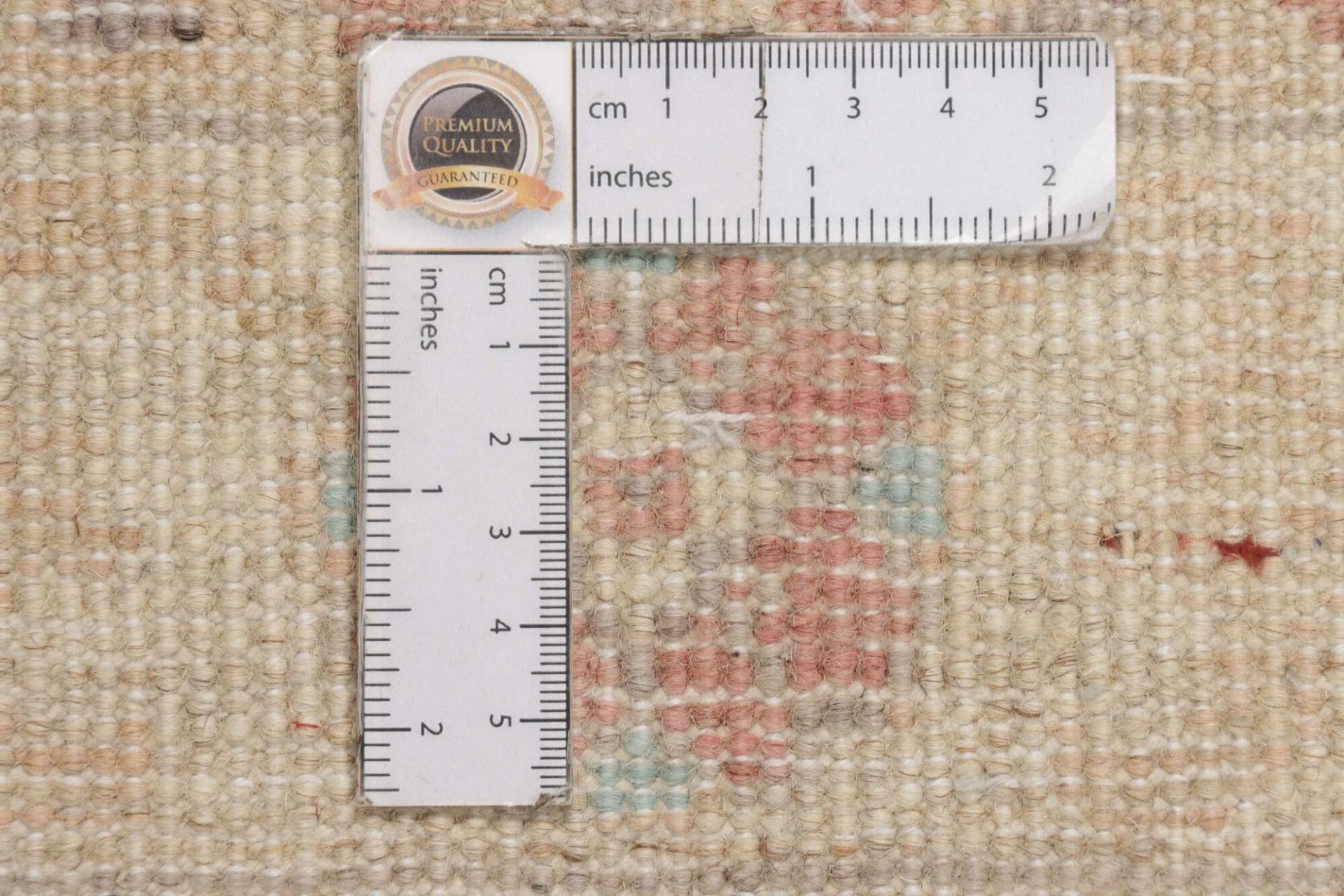 Hand-Knotted Wool Kazak Pakistani Rug, 80 × 127 cm
