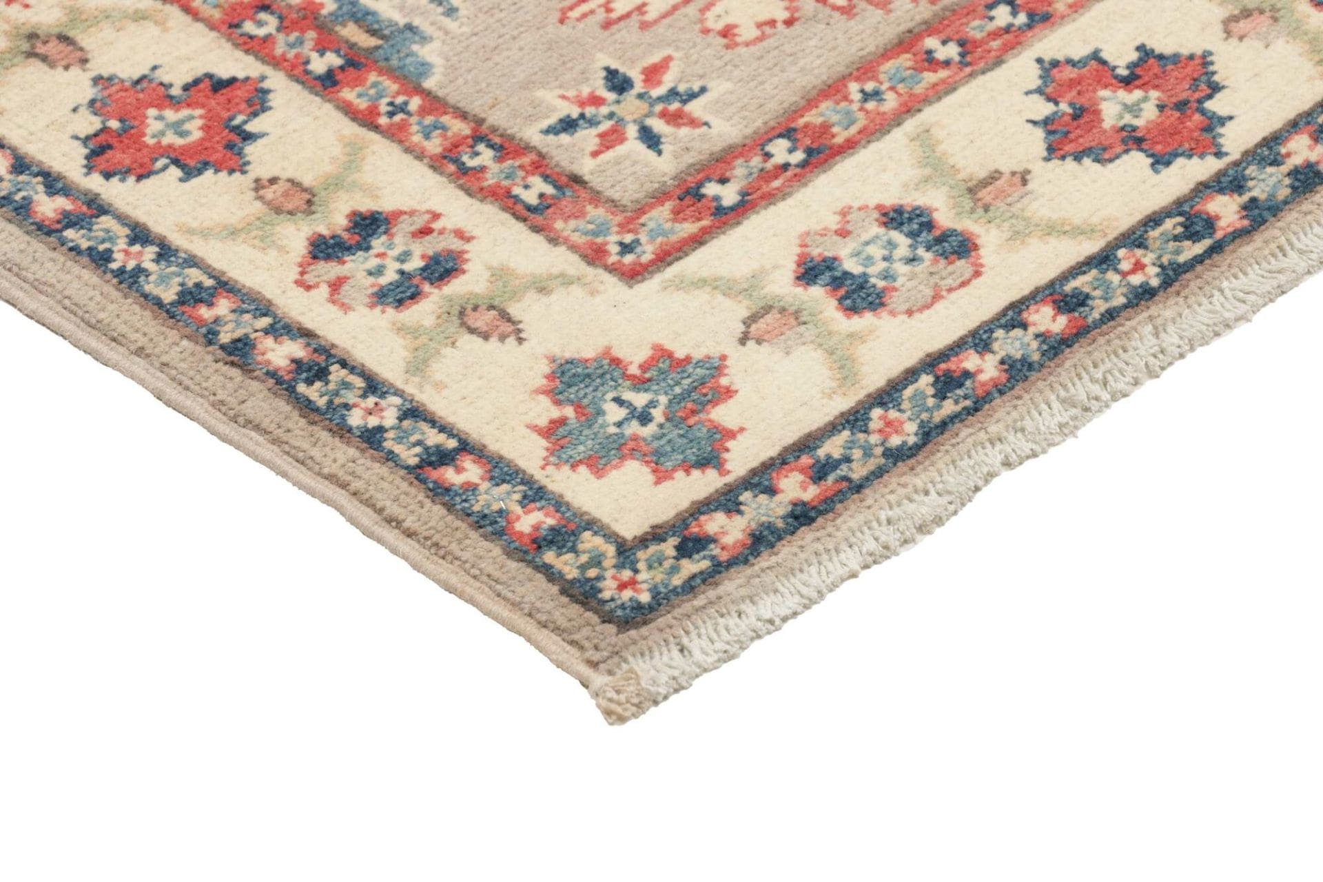 Kazak Pakistani Rug — hand-knotted, 65 × 90 cm, Wool