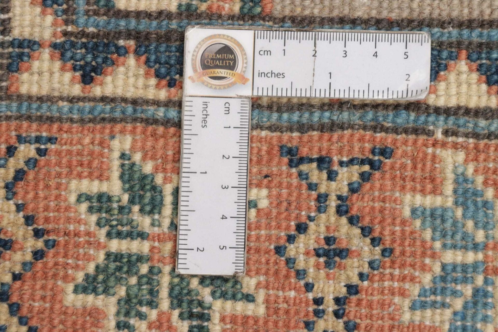 Kazak Pakistani Rug — hand-knotted, 65 × 94 cm, Wool