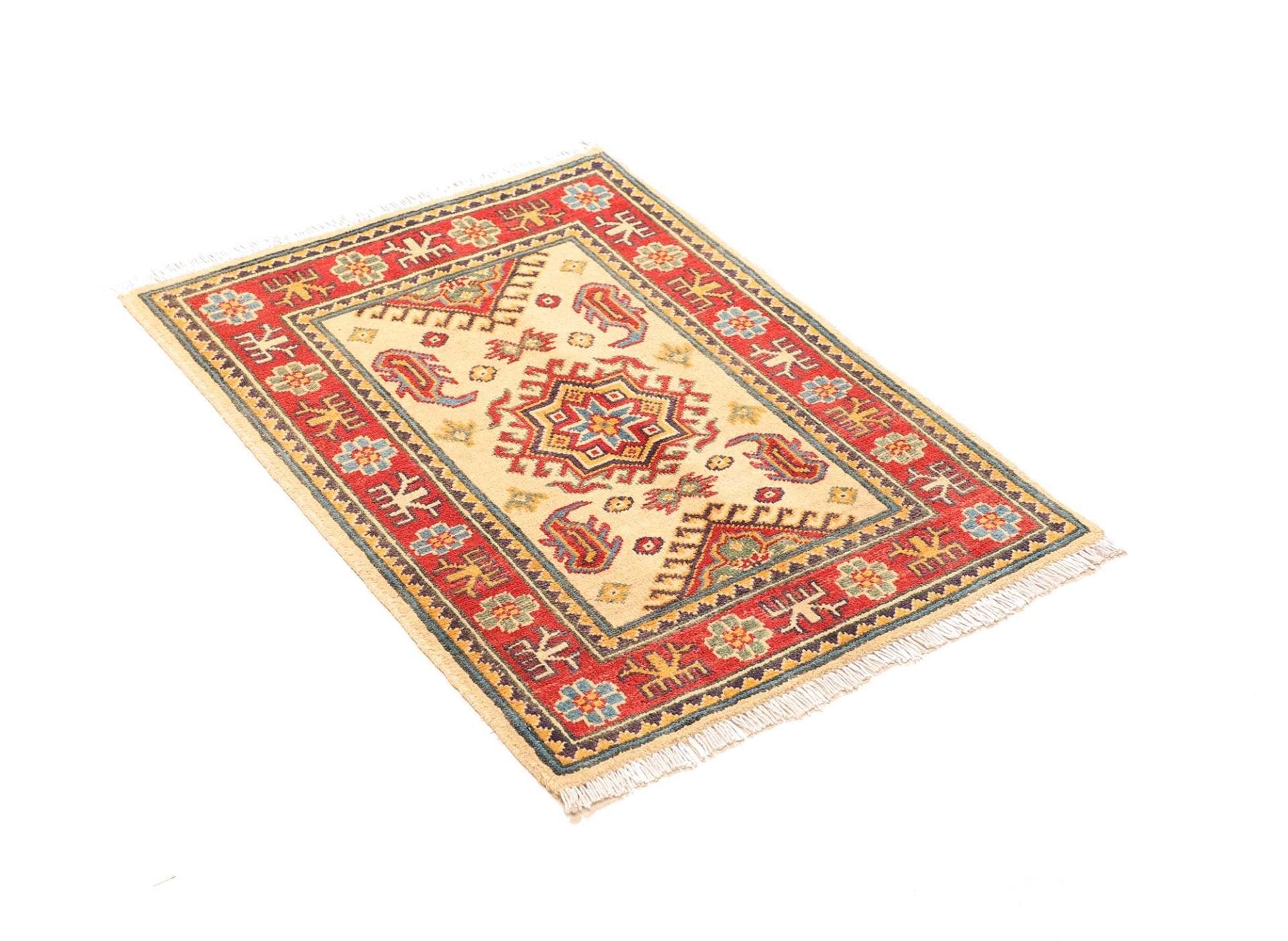 Kazak Pakistani Rug — hand-knotted, 68 × 85 cm, Wool