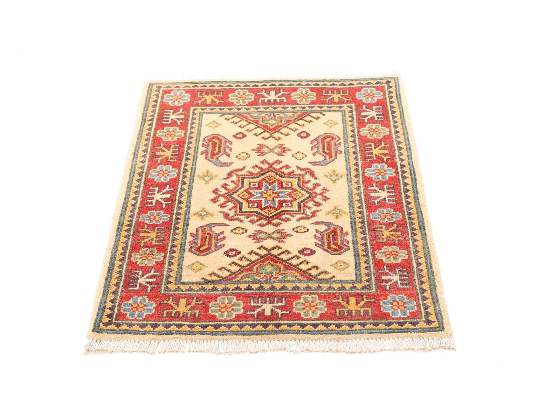 Kazak Pakistani Rug — hand-knotted, 68 × 85 cm, Wool