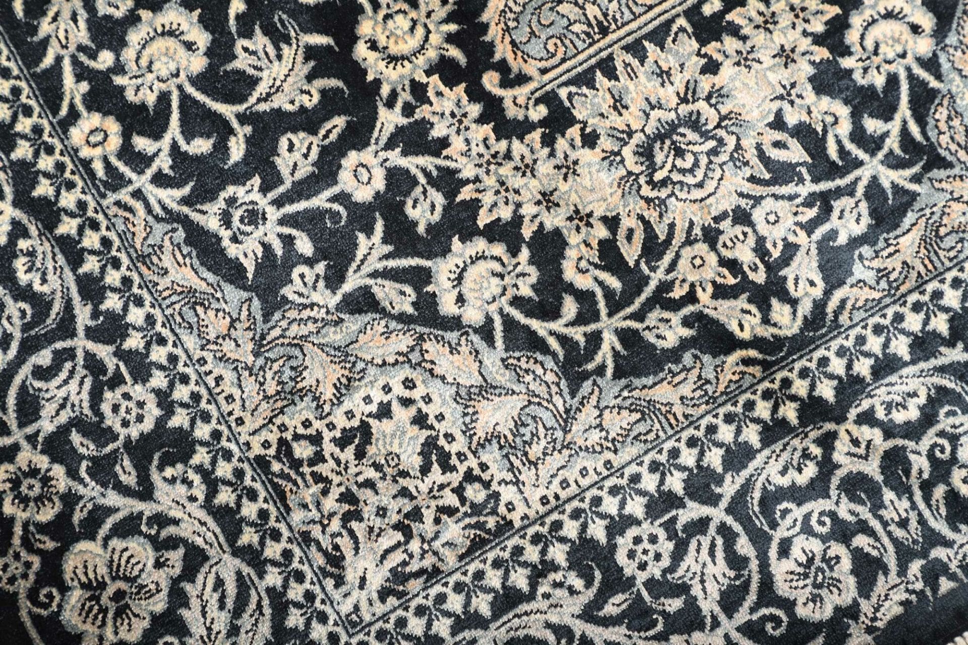 Qom Persian Rug 61 × 88 cm, Silk, hand-knotted