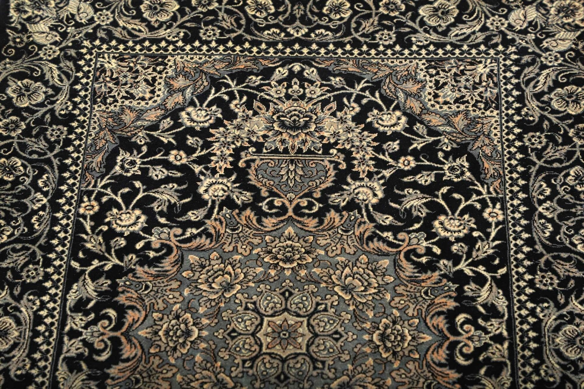 Qom Persian Rug 61 × 88 cm, Silk, hand-knotted