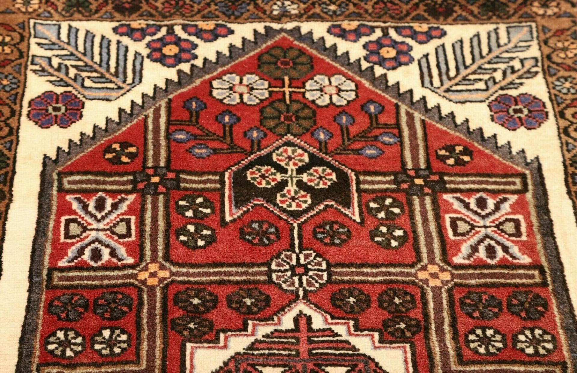 Hamadan Herati Persian Rug 80 × 126 cm, Wool, hand-knotted
