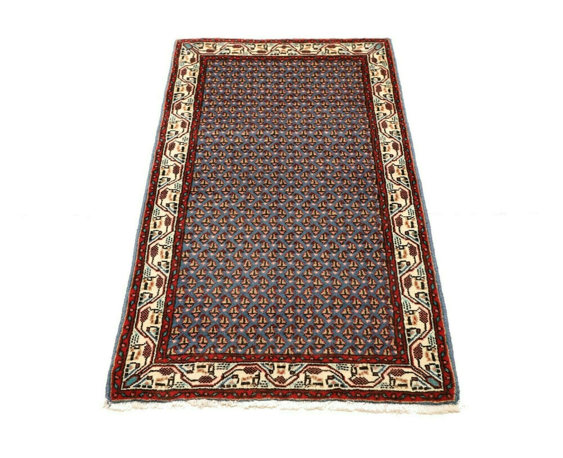 hamadan-teppich-65-x-127cm-wolle-herati-muster-handgeknupft-3 Hamadan Herati Persian Rug — hand-knotted, 65 × 127 cm, Wool