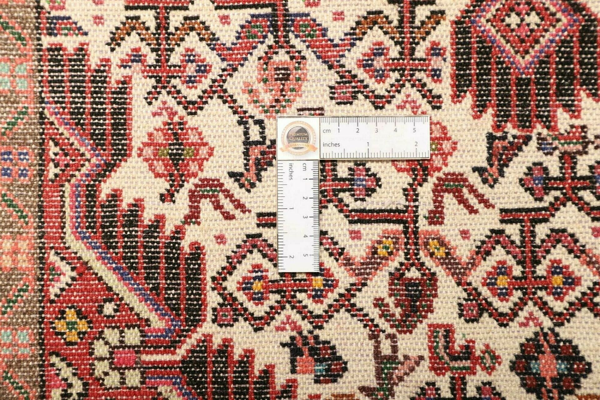handgeknupfter-hamadan-teppich-74x122cm-herati-muster-schurwolle-8 Hand-Knotted Wool Hamadan Herati Persian Rug, 74 × 122 cm