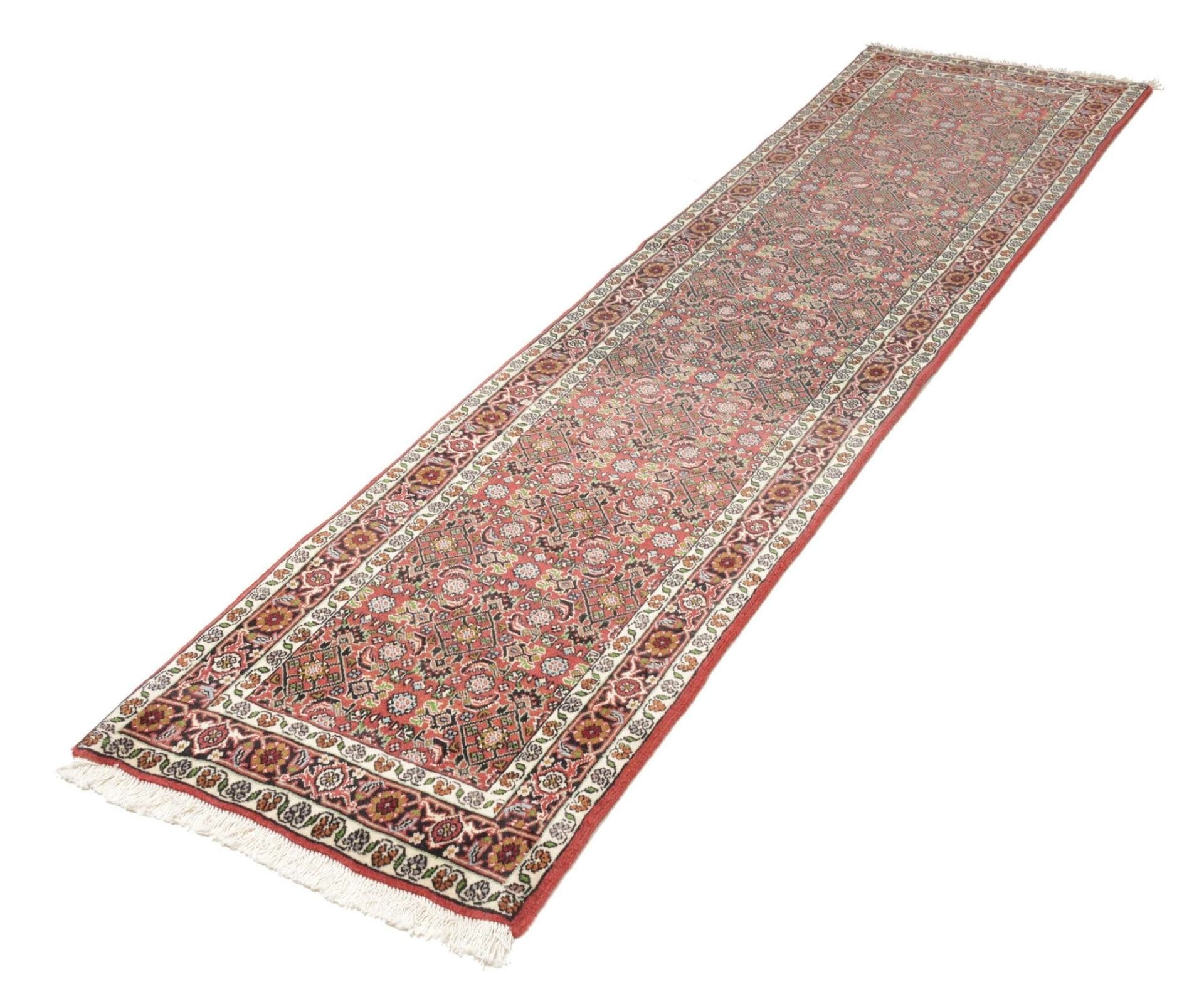 sandjan-67-x-245cm-perserteppich-aus-schurwolle-handgeknupft-1 Hand-Knotted Wool Persian Rug, 67 × 245 cm