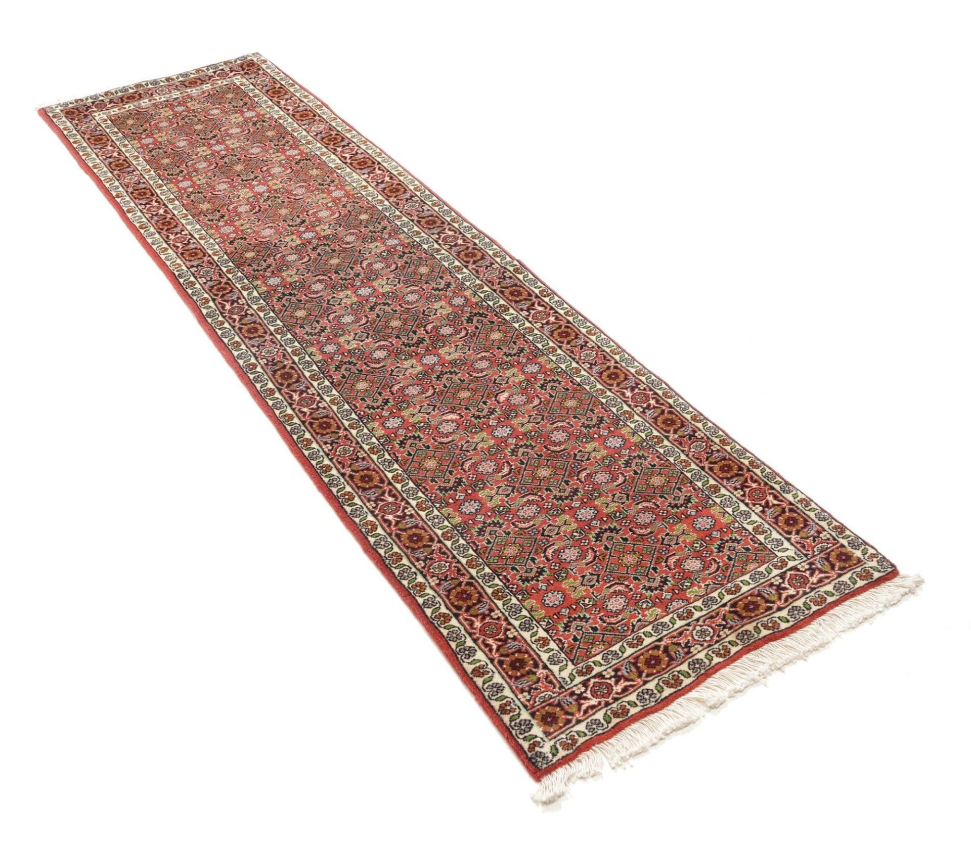sandjan-67-x-245cm-perserteppich-aus-schurwolle-handgeknupft-2 Hand-Knotted Wool Persian Rug, 67 × 245 cm