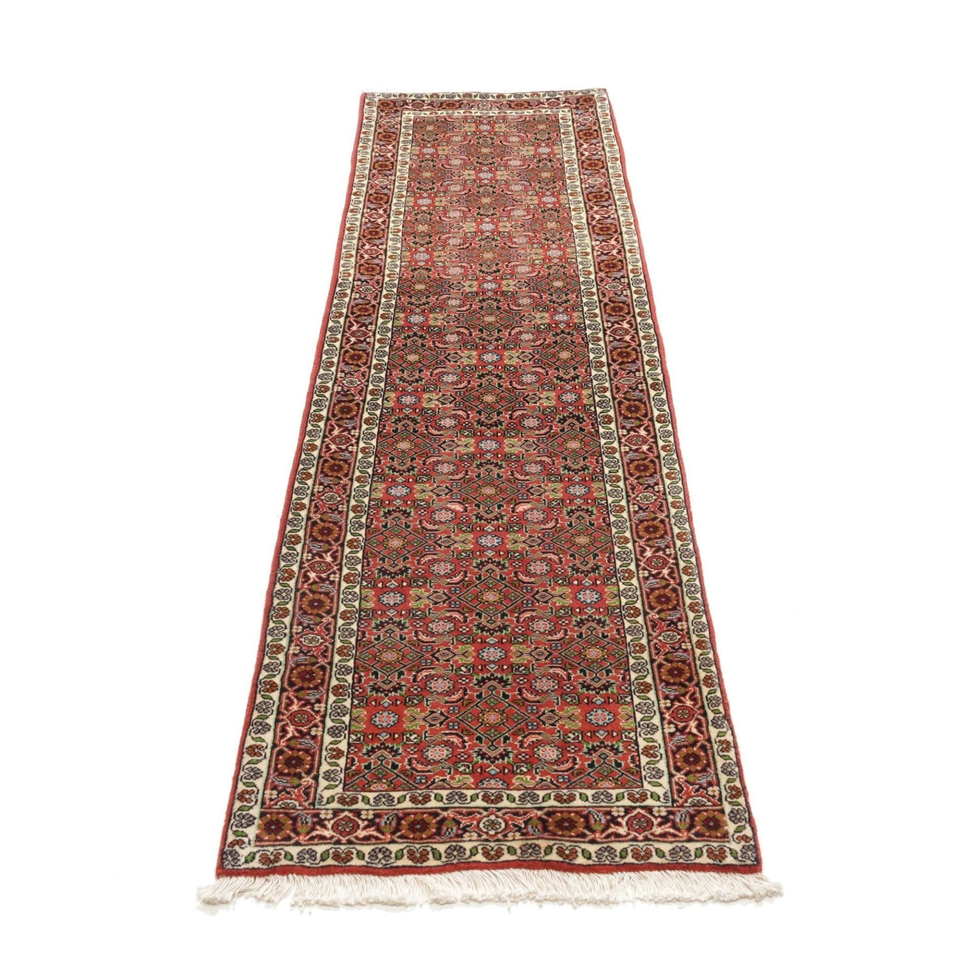 sandjan-67-x-245cm-perserteppich-aus-schurwolle-handgeknupft-3 Hand-Knotted Wool Persian Rug, 67 × 245 cm