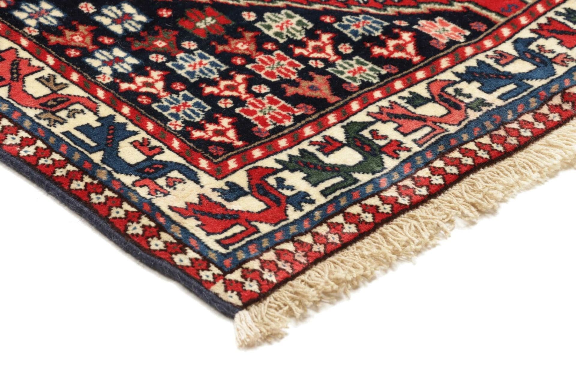 Persian Rug — hand-knotted, 86 × 308 cm, Wool