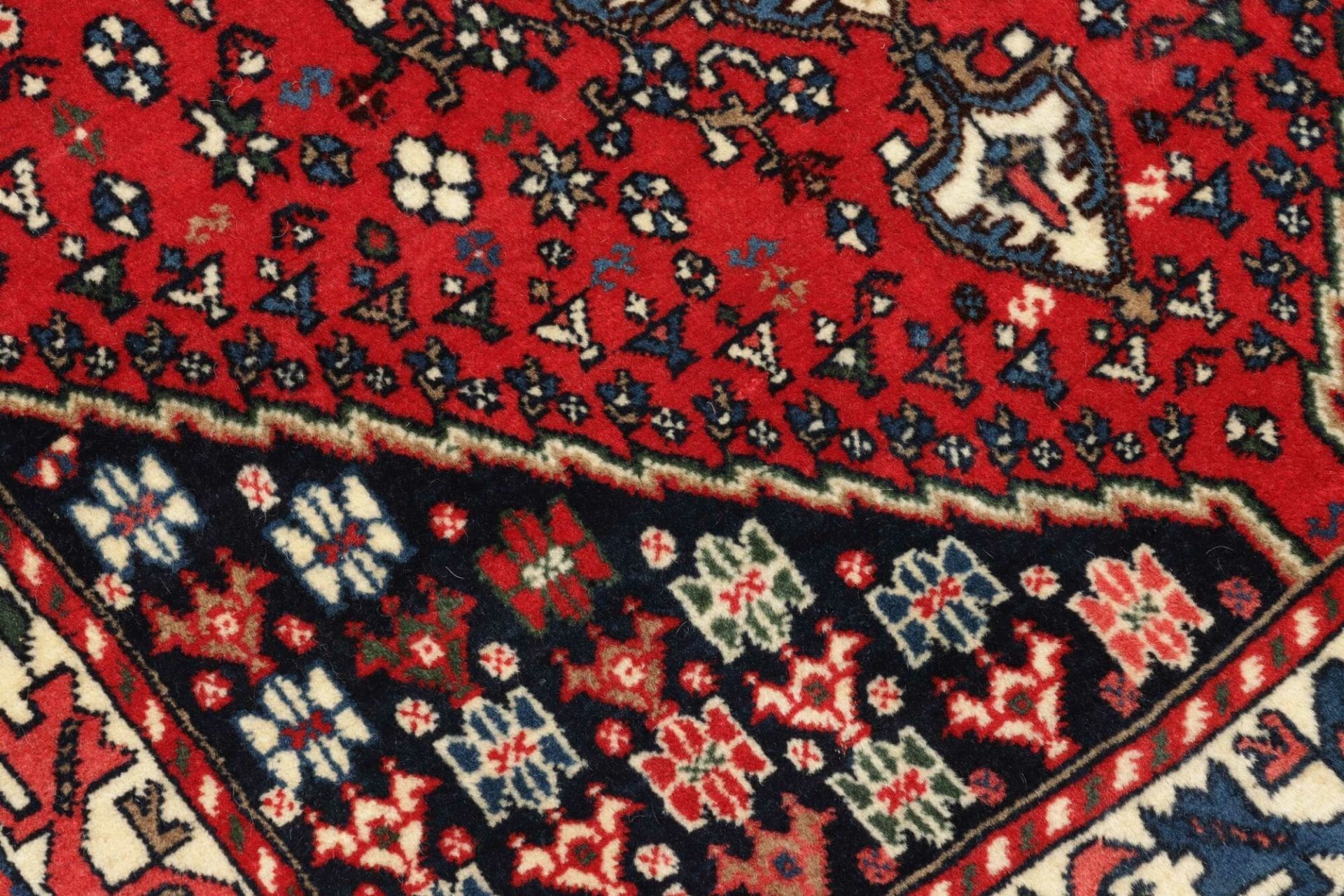 Persian Rug — hand-knotted, 86 × 308 cm, Wool