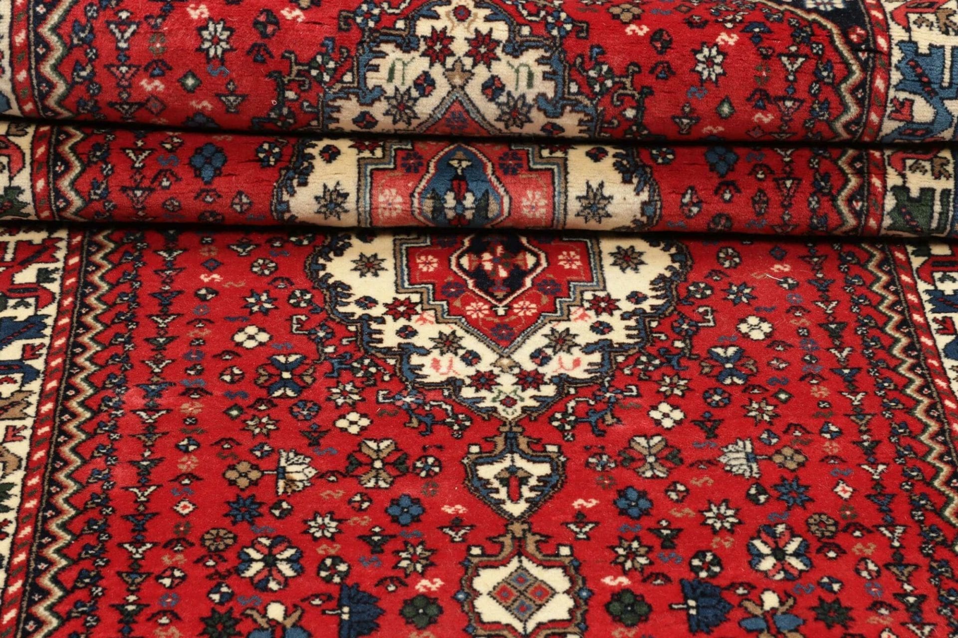 Persian Rug — hand-knotted, 86 × 308 cm, Wool