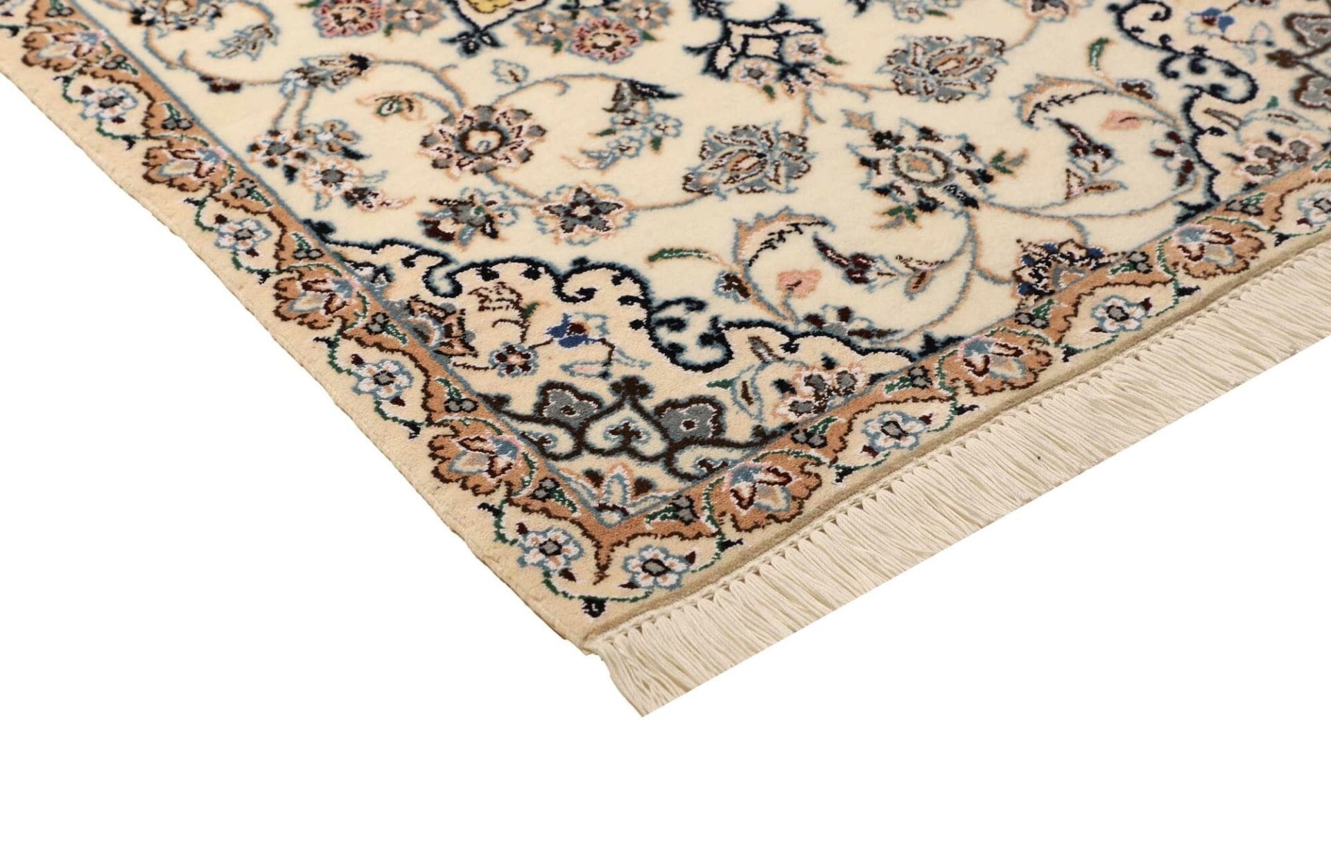 persischer-nain-teppich-72-x-386cm-florale-muster-handgeknupft-4 Nain Persian Rug 72 × 386 cm, Wool, hand-knotted