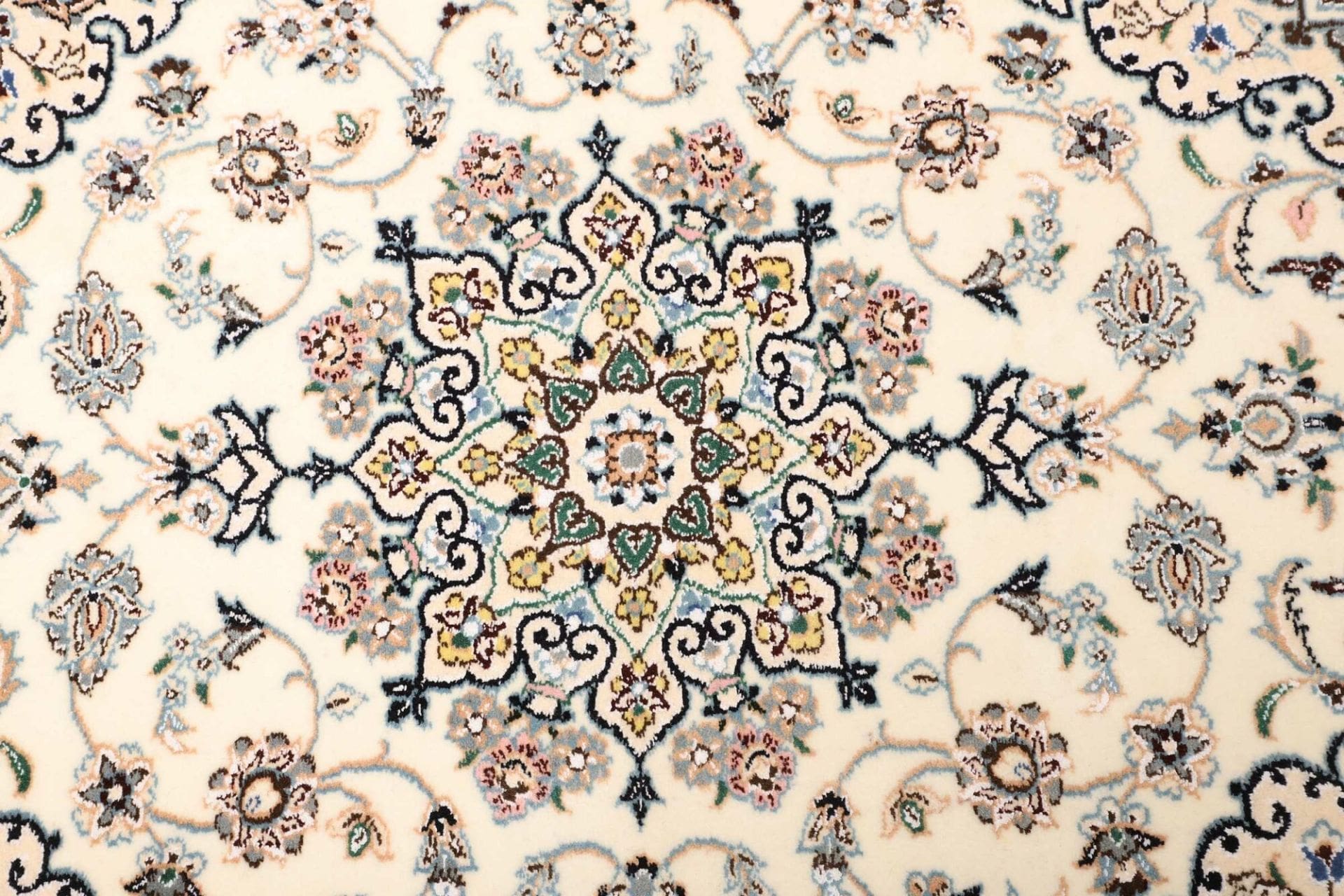 persischer-nain-teppich-72-x-386cm-florale-muster-handgeknupft-7 Nain Persian Rug 72 × 386 cm, Wool, hand-knotted