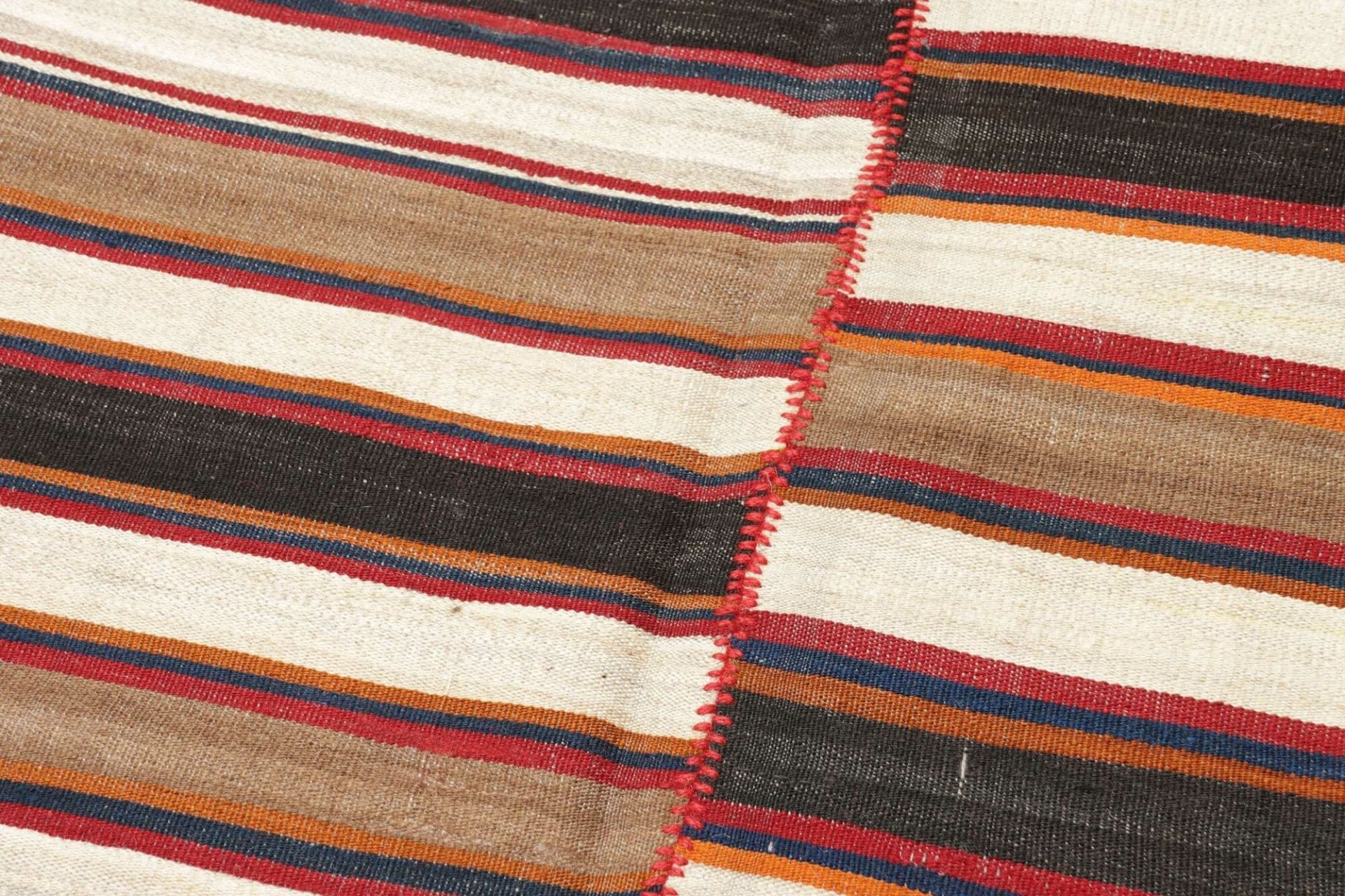 Kilim Persian Rug 197 × 392 cm, Wool, hand-woven