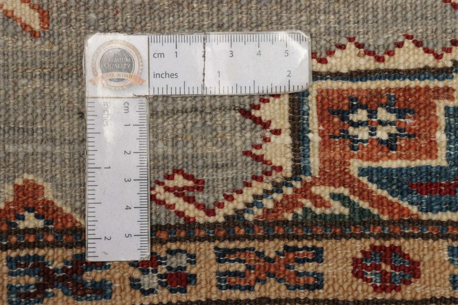 kazak-teppich-86-x-578cm-schurwolle-geometrische-muster-handgeknupft-8 Kazak Pakistani Rug — hand-knotted, 86 × 578 cm, Wool