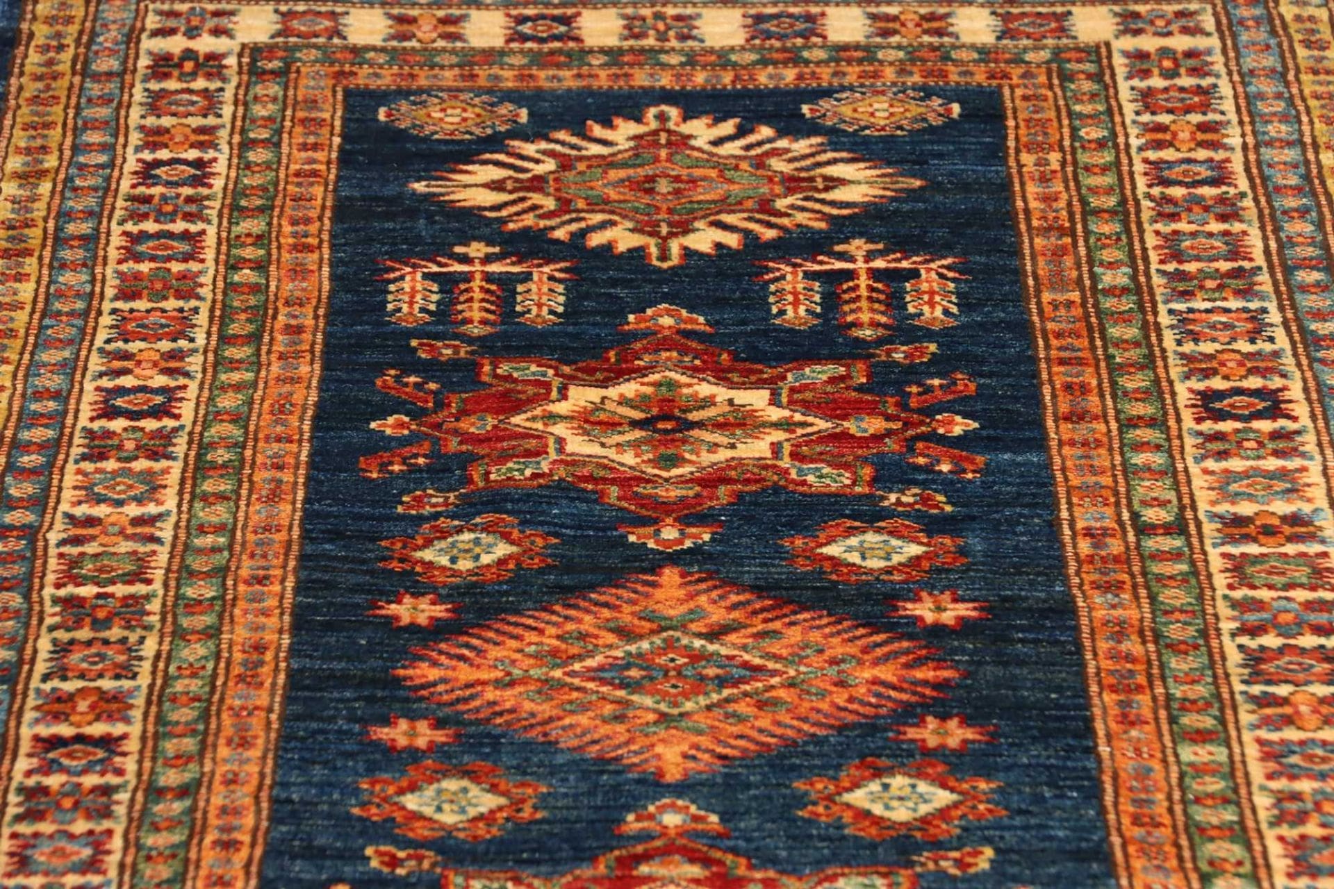 Kazak Pakistani Rug 86 × 386 cm, Wool, hand-knotted