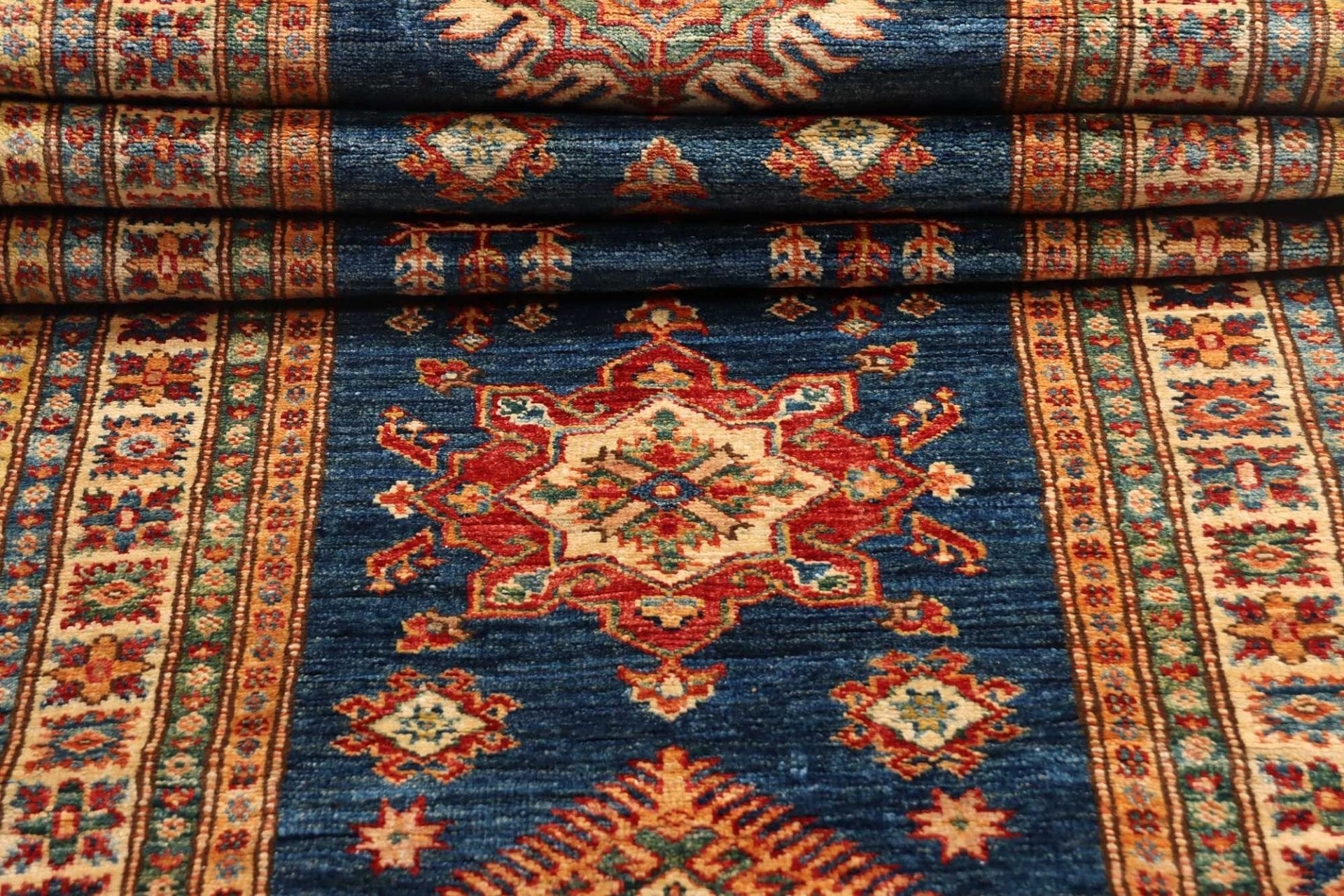 Kazak Pakistani Rug 86 × 386 cm, Wool, hand-knotted