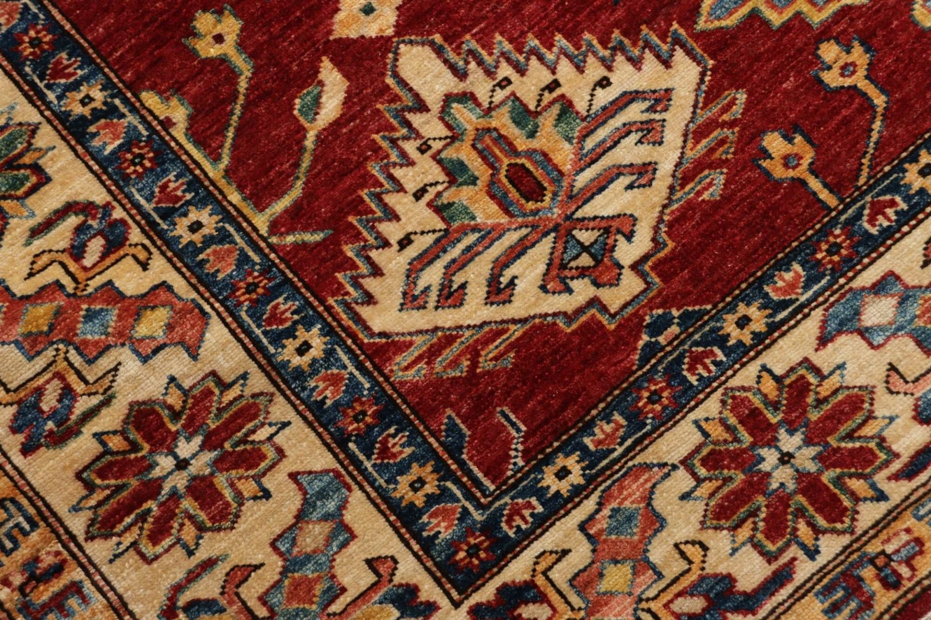 Kazak Pakistani Rug 157 × 389 cm, Wool, hand-knotted