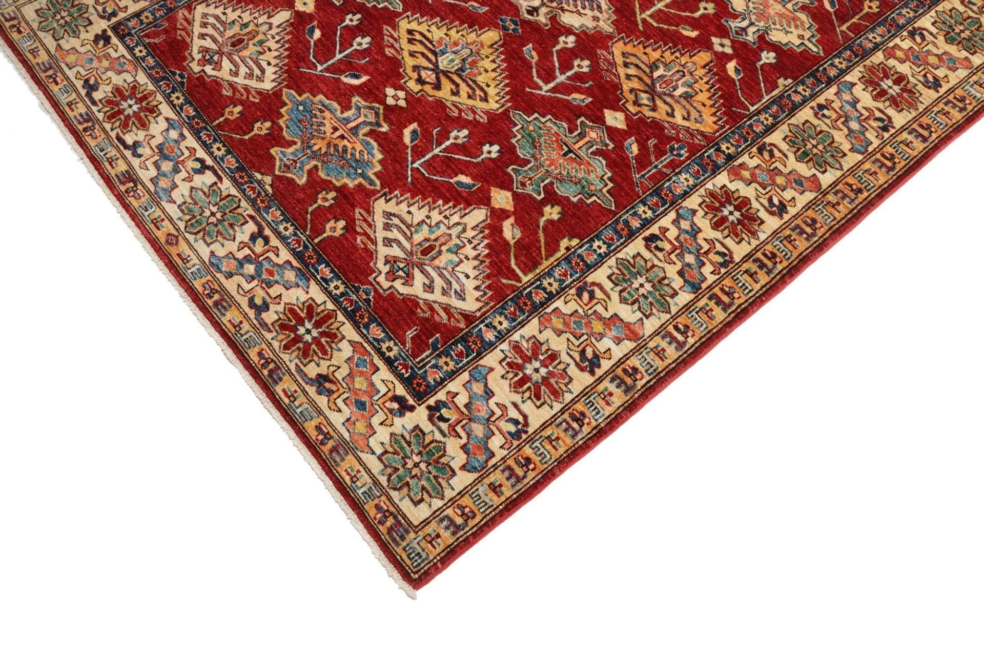 Kazak Pakistani Rug 157 × 389 cm, Wool, hand-knotted
