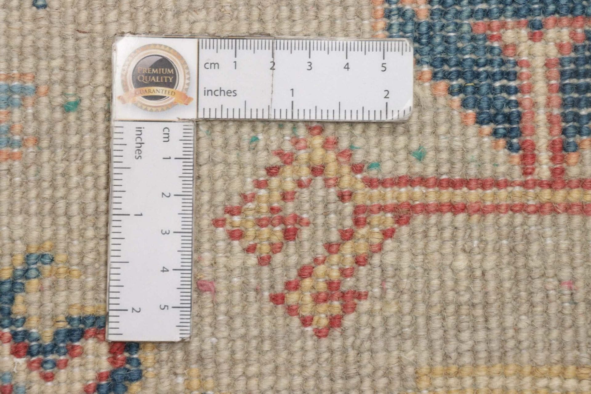 orientteppich-kazak-93-x-312-cm-handgeknupft-geometrisches-muster-9 Kazak Pakistani Rug 93 × 312 cm, Wool, hand-knotted