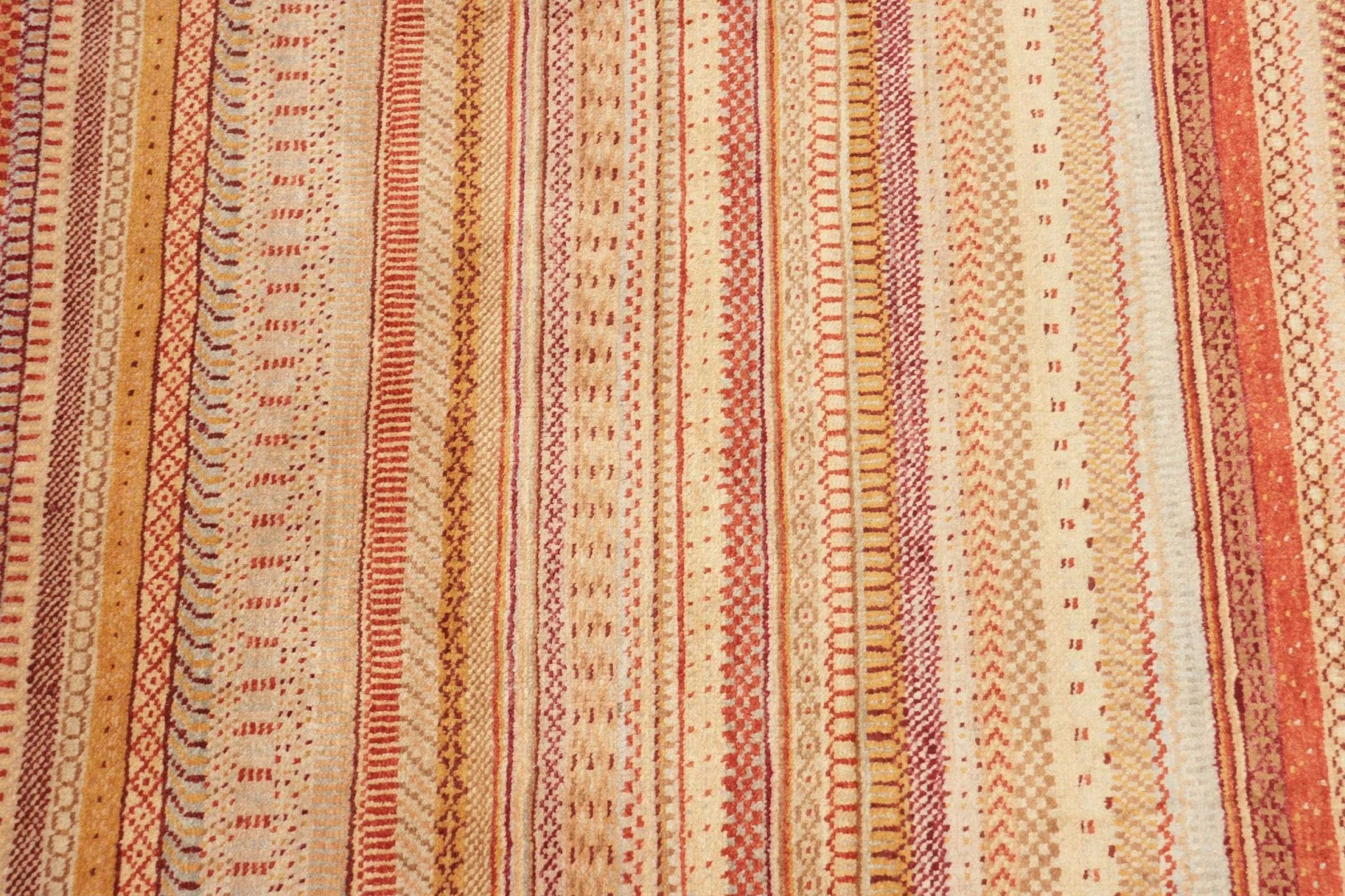 Hand-Knotted Wool Loribaft Pakistani Rug, 80 × 246 cm