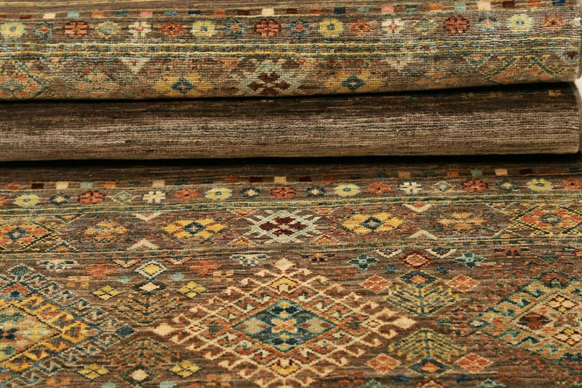 samarkand-orientteppich-75-x-202cm-handgeknupft-aus-wolle-8 Hand-Knotted Wool Samarkand Pakistani Rug, 75 × 202 cm