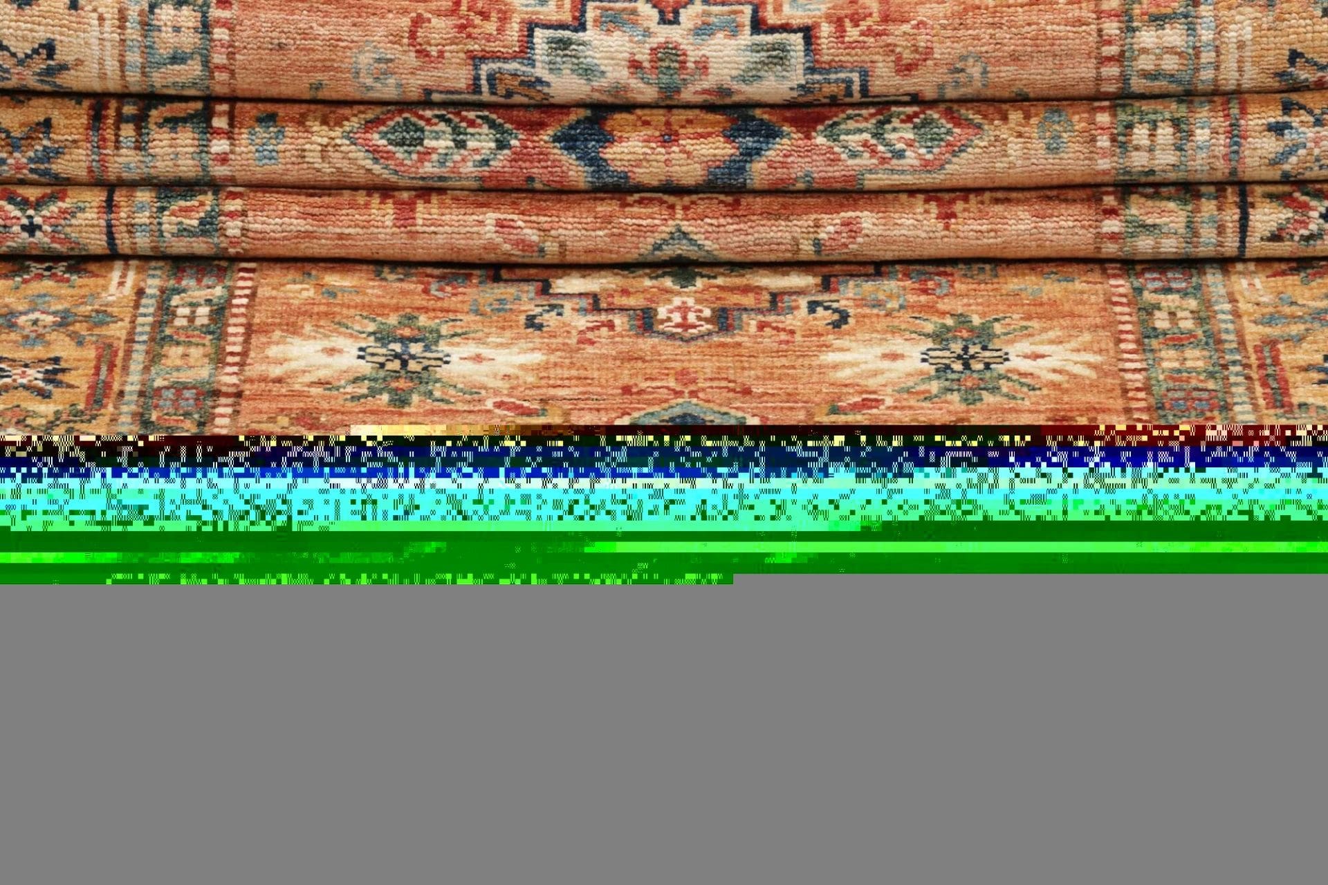 Kazak Pakistani Rug 81 × 297 cm, Wool, hand-knotted