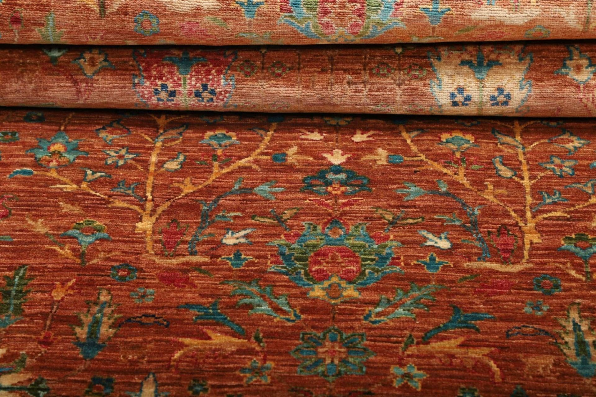 ziegler-orientteppich-87-x-294cm-schurwolle-handgeknupft-7 Ziegler Pakistani Rug 87 × 294 cm, Wool, hand-knotted