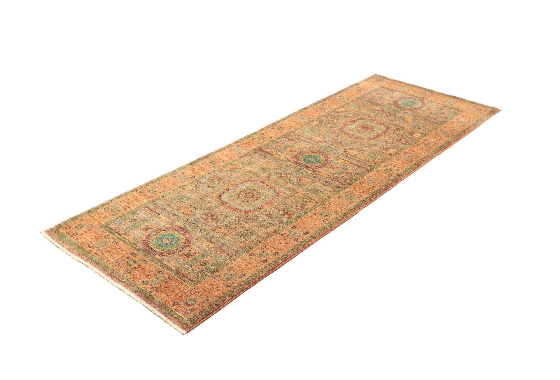 Mamluk Pakistani Rug — hand-knotted, 79 × 202 cm, Wool