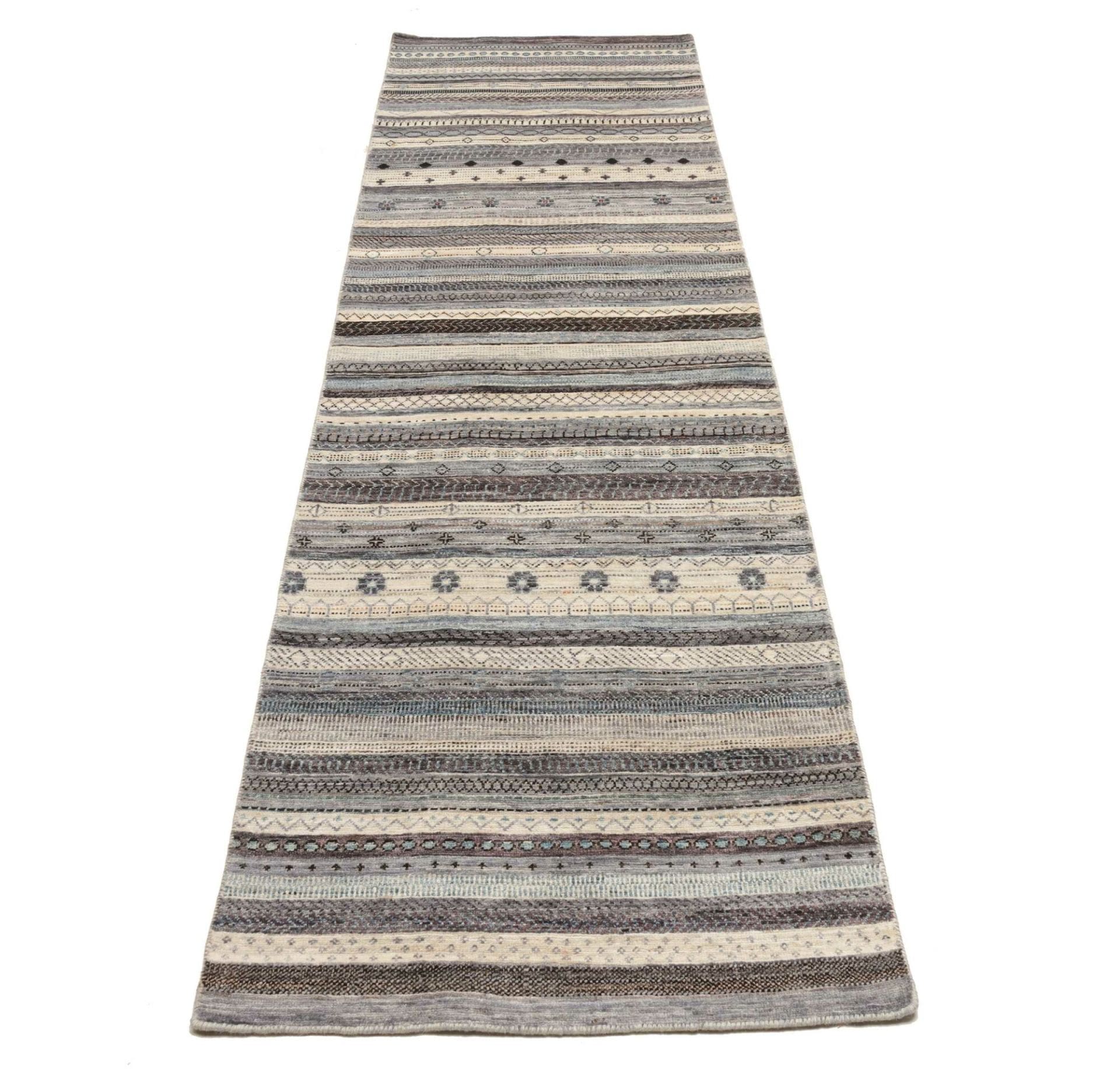 orientteppich-loribaft-83-x-286-cm-aus-schurwolle-handgeknupft-3 Loribaft Pakistani Rug 83 × 286 cm, Wool, hand-knotted