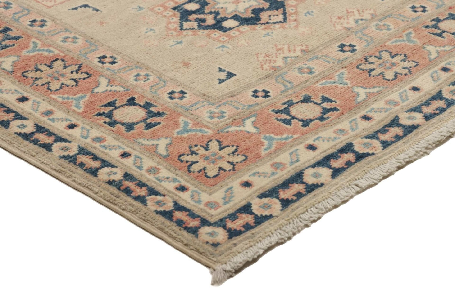 kazak-orientteppich-87-x-245-cm-handgeknupft-schurwolle-raritat-4 Kazak Pakistani Rug 87 × 245 cm, Wool, hand-knotted