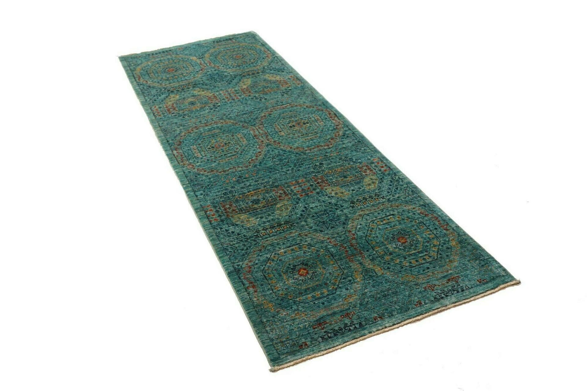 Mamluk Pakistani Rug — hand-knotted, 80 × 217 cm, Wool