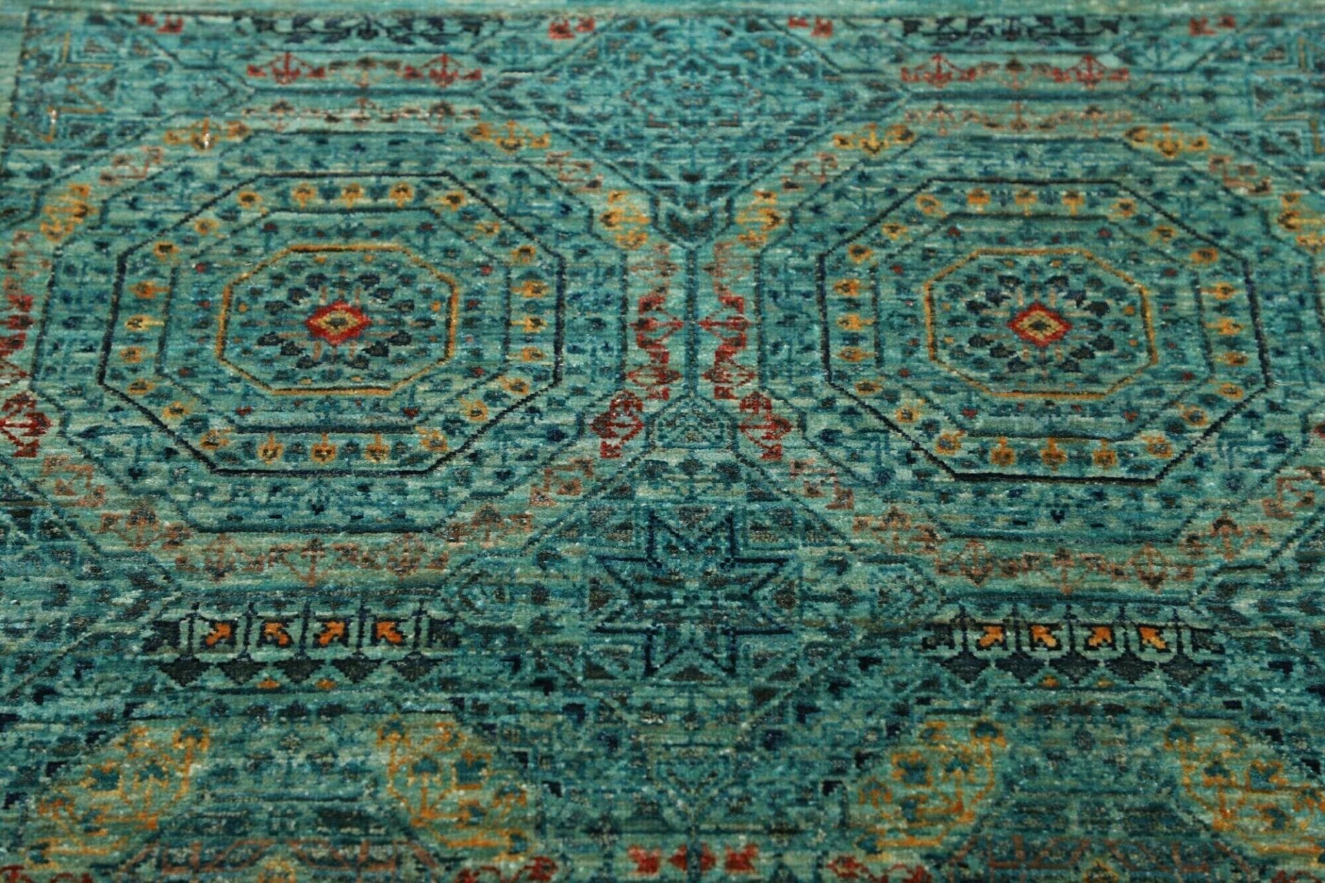 Mamluk Pakistani Rug — hand-knotted, 80 × 217 cm, Wool