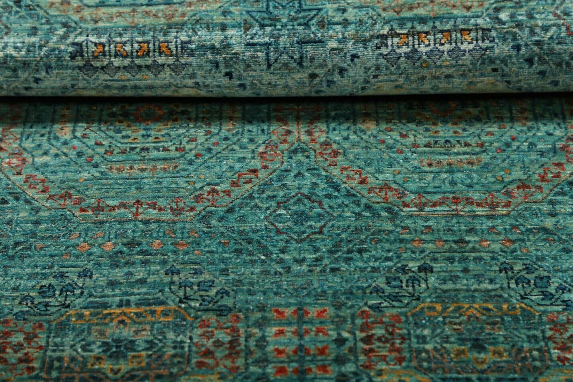 Mamluk Pakistani Rug — hand-knotted, 80 × 217 cm, Wool