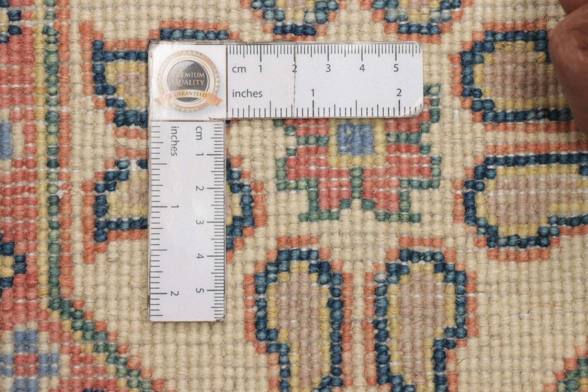 Kazak Pakistani Rug — hand-knotted, 85 × 295 cm, Wool