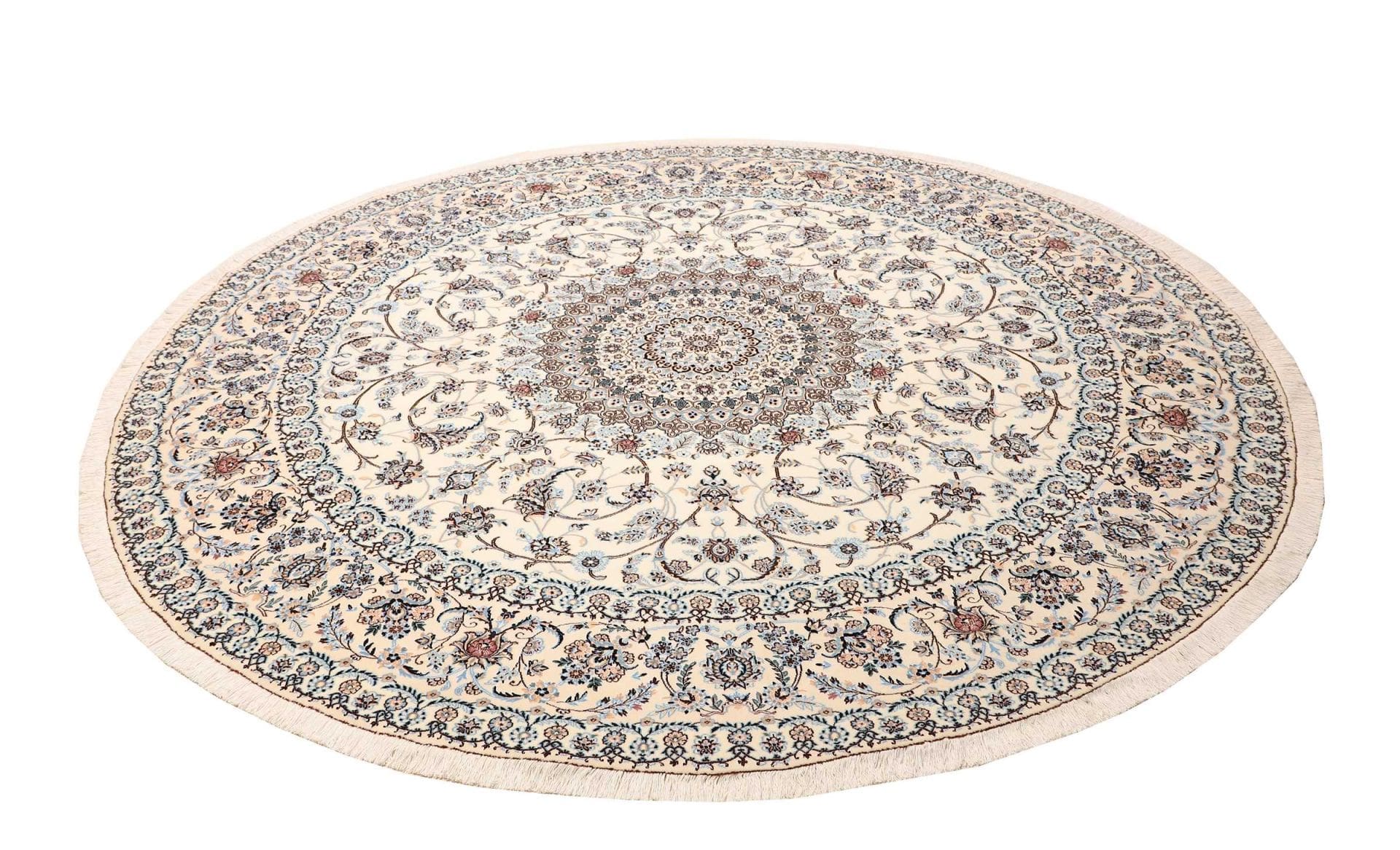 Nain Persian Rug 261 × 258 cm, Wool, hand-knotted
