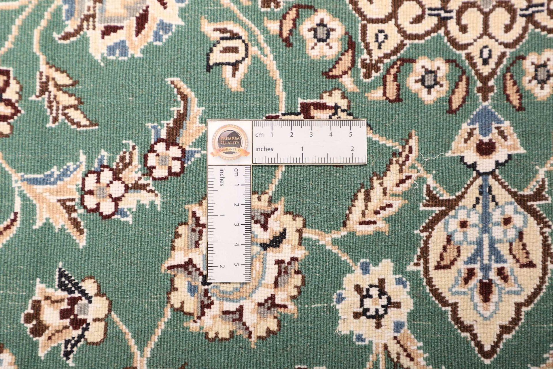 Hand-Knotted Wool Nain Persian Rug, 83 × 120 cm