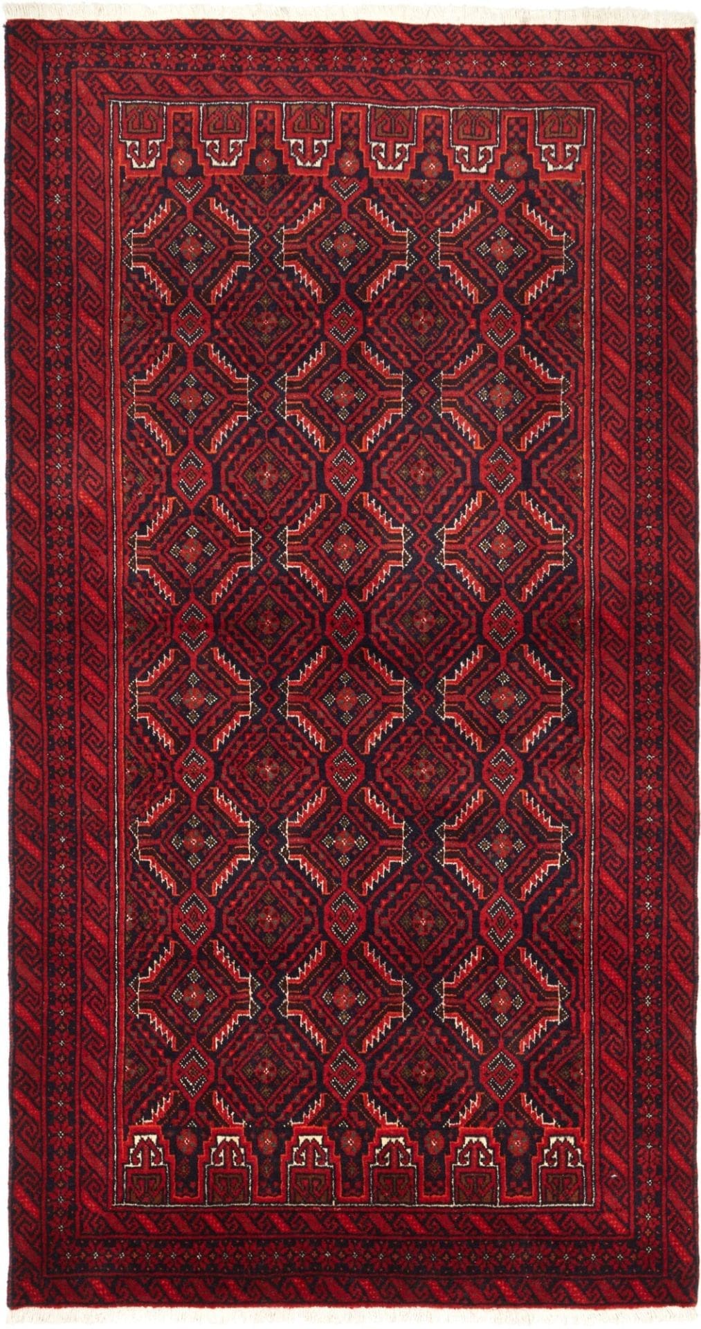 persischer-teppich-110-x-200-cm-aus-schurwolle-handgeknupft Persian Rug — hand-knotted, 110 × 200 cm, Wool