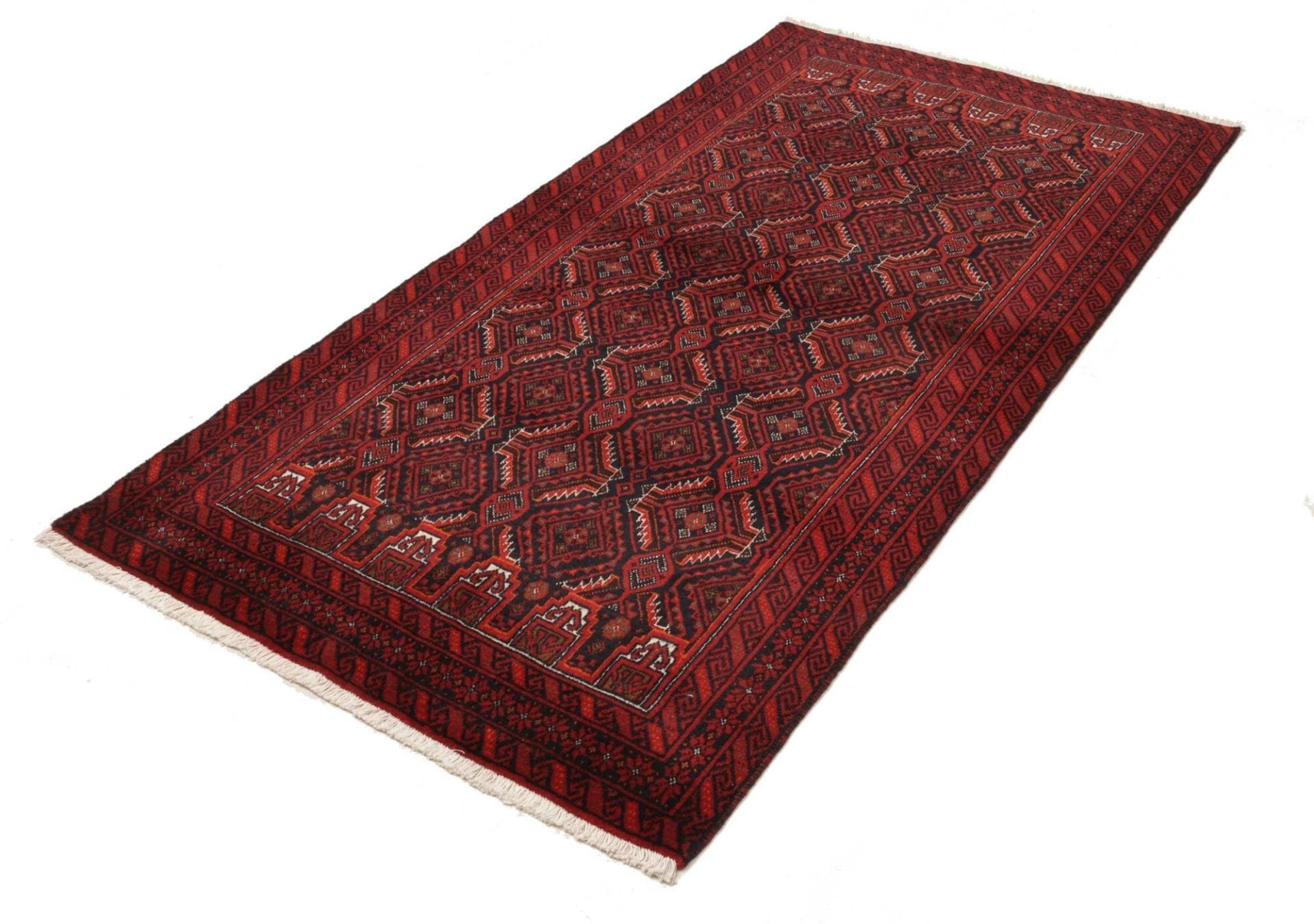 persischer-teppich-110-x-200-cm-aus-schurwolle-handgeknupft-1 Persian Rug — hand-knotted, 110 × 200 cm, Wool