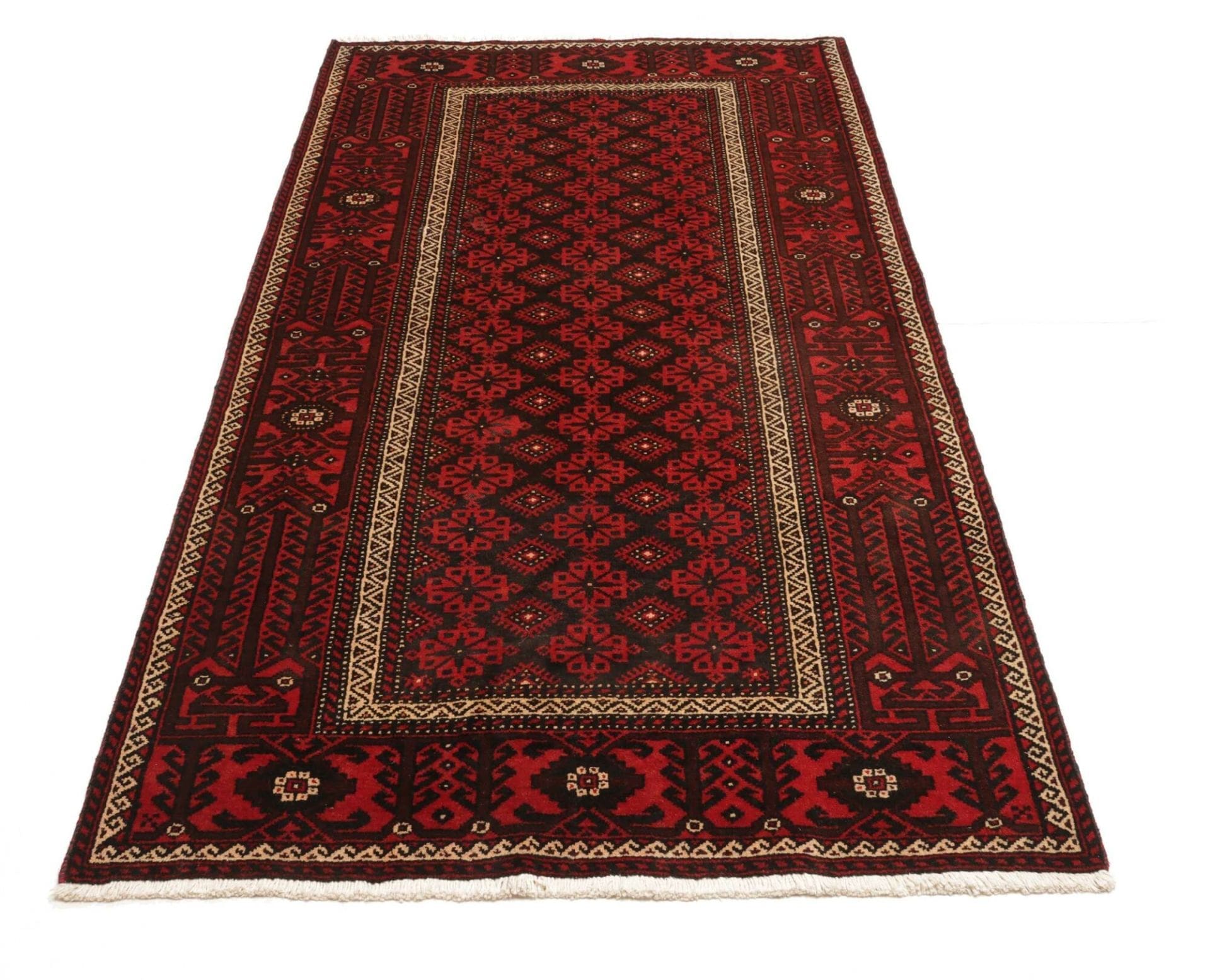 Nain Persian Rug 112 × 211 cm, Wool, hand-knotted