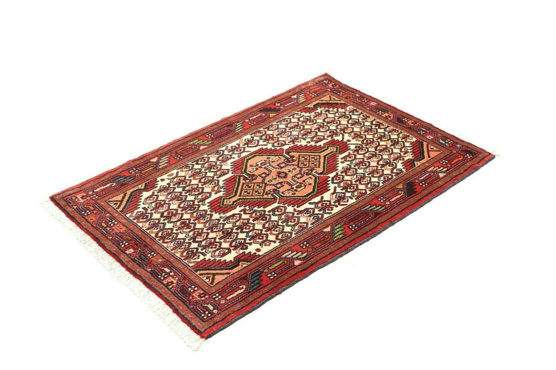hamadan-teppich-83-x-126cm-handgeknupft-schurwolle-herati-muster-1 Hand-Knotted Wool Hamadan Herati Persian Rug, 83 × 126 cm