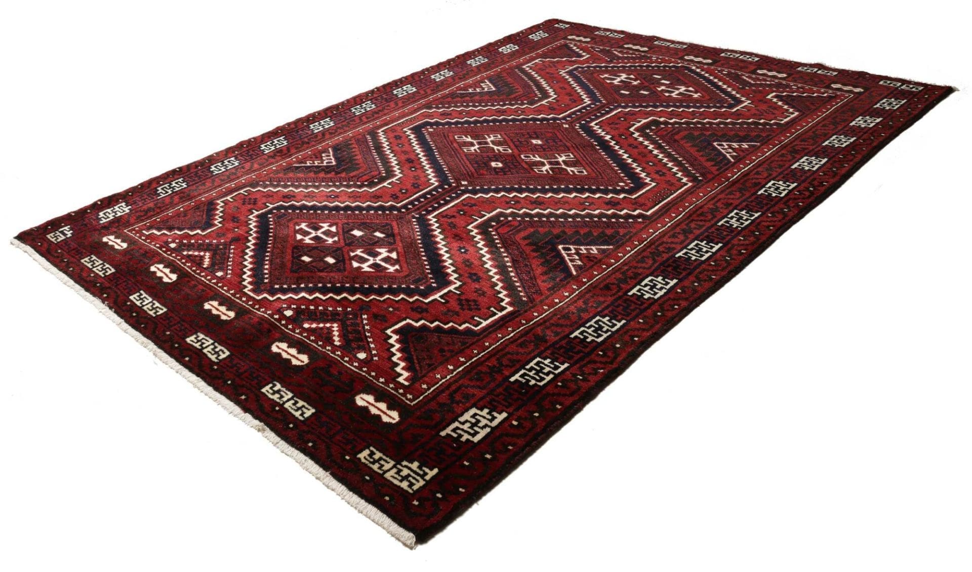 Loribaft Persian Rug — hand-knotted, 228 × 320 cm, Wool
