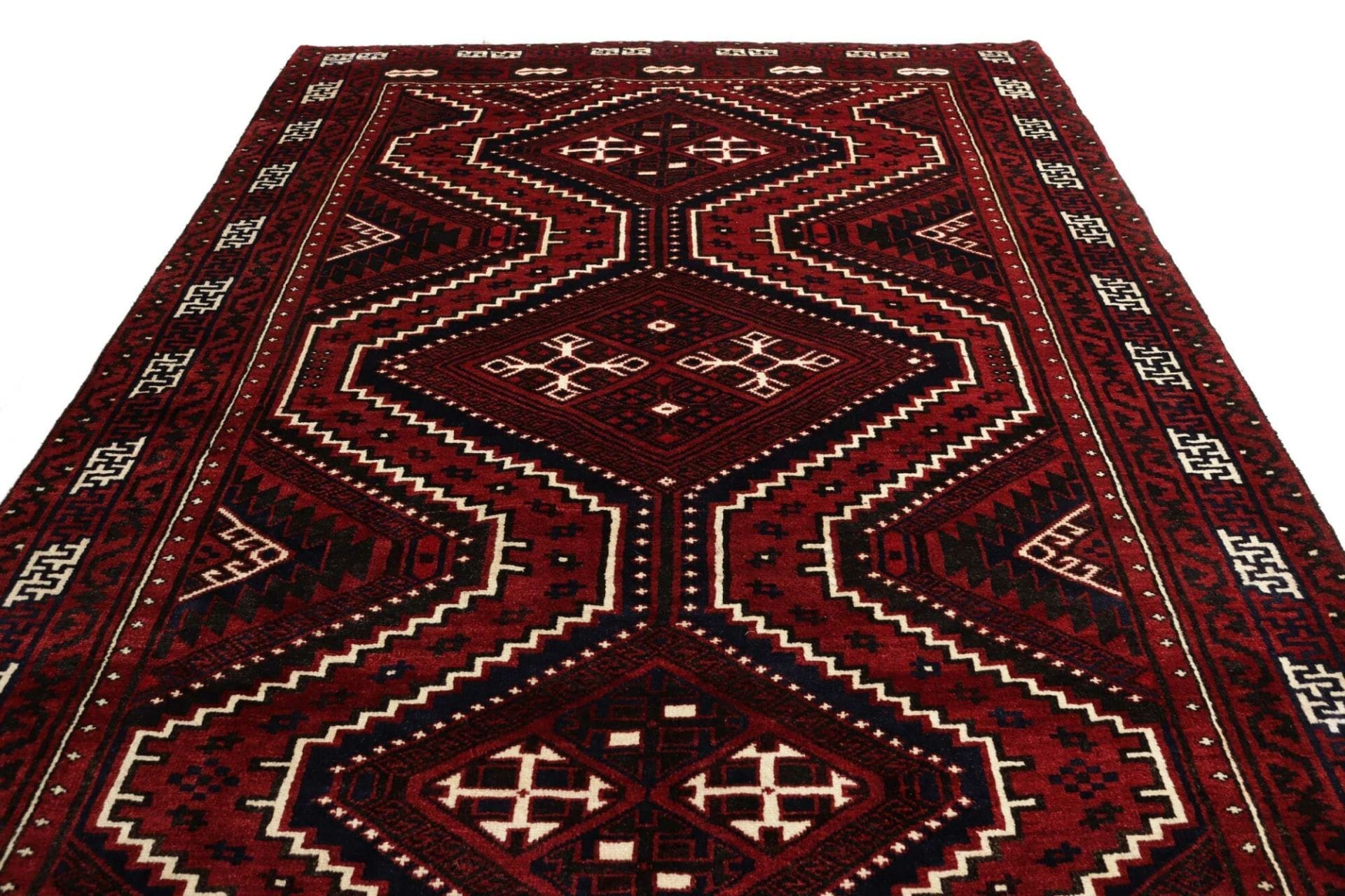 Loribaft Persian Rug — hand-knotted, 228 × 320 cm, Wool