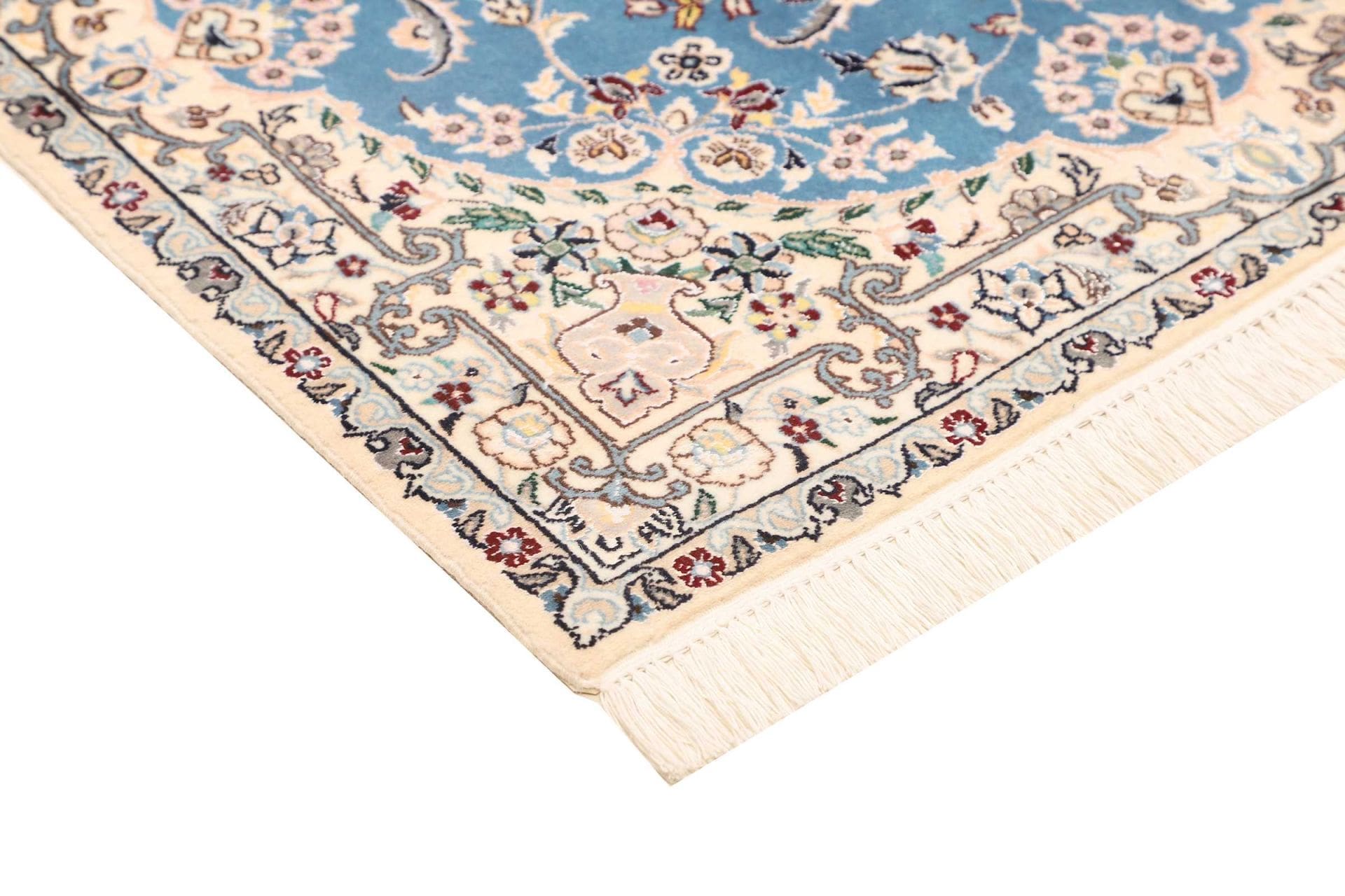 Nain Persian Rug — hand-knotted, 83 × 126 cm, Wool